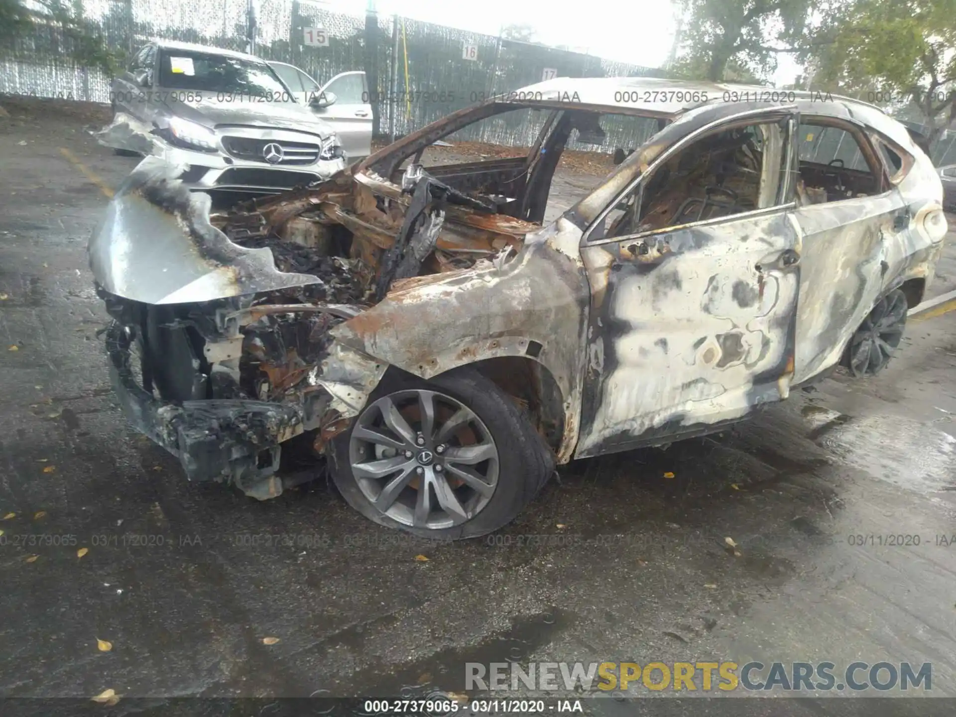 2 Photograph of a damaged car JTJYARBZ0K2130641 LEXUS NX 2019