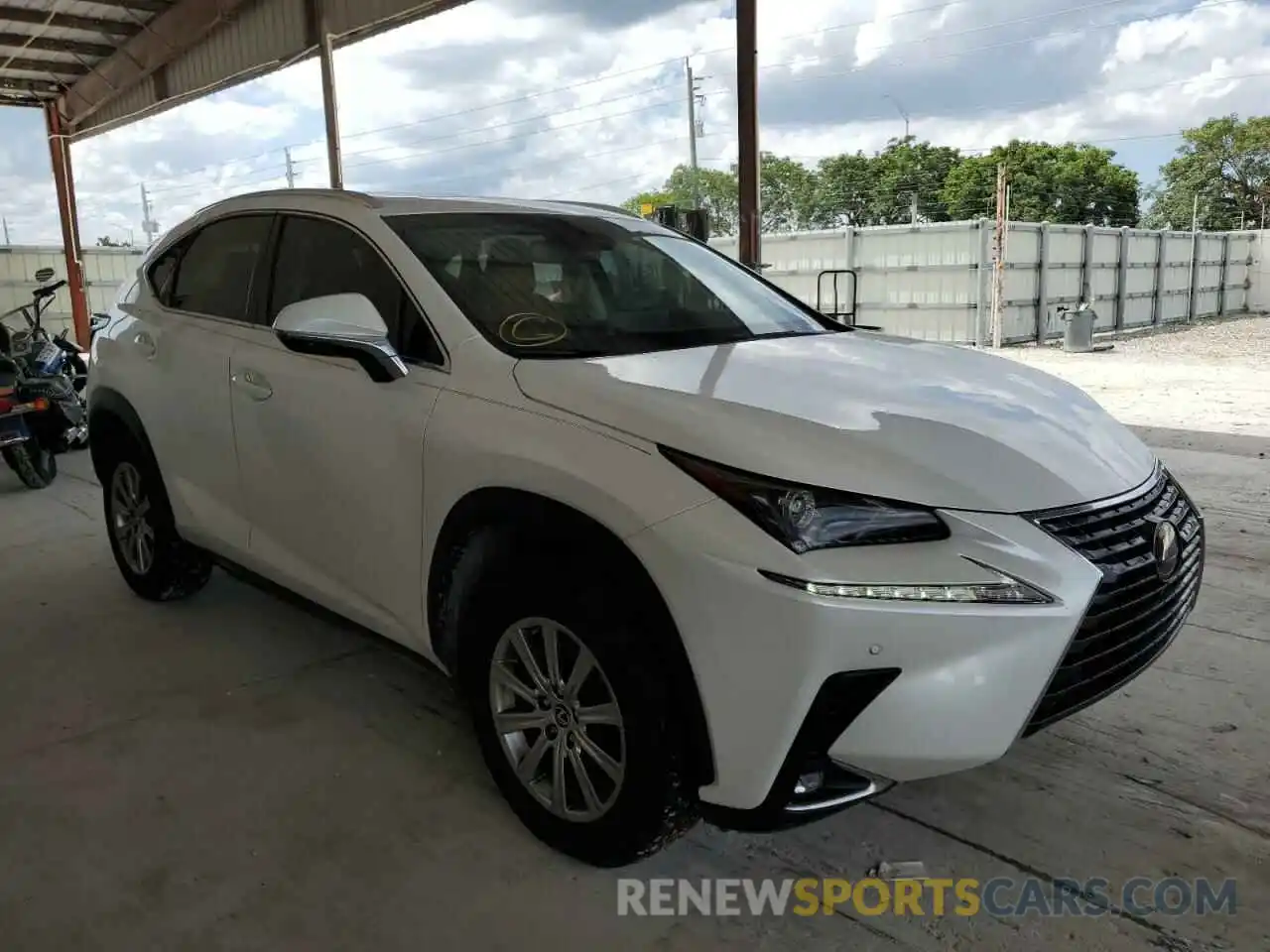 1 Photograph of a damaged car JTJYARBZ0K2132230 LEXUS NX 2019