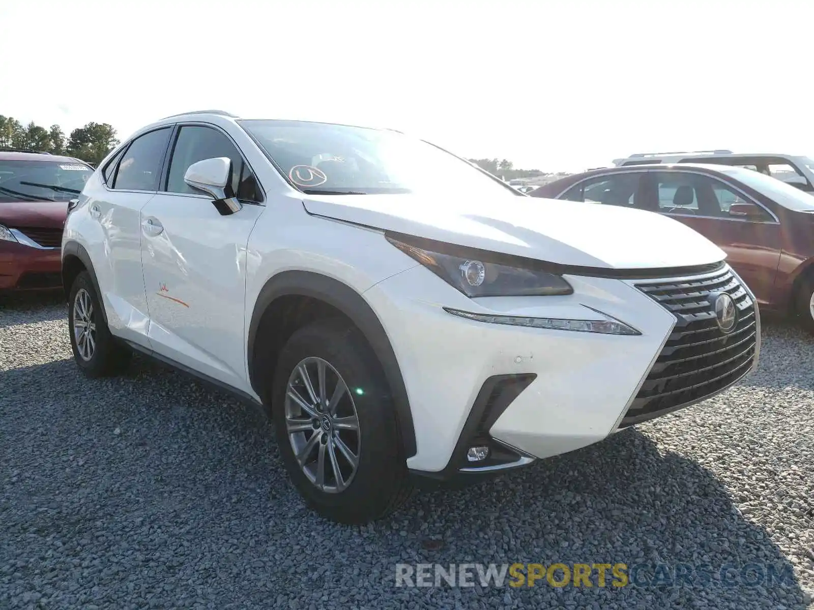 1 Photograph of a damaged car JTJYARBZ0K2132390 LEXUS NX 2019