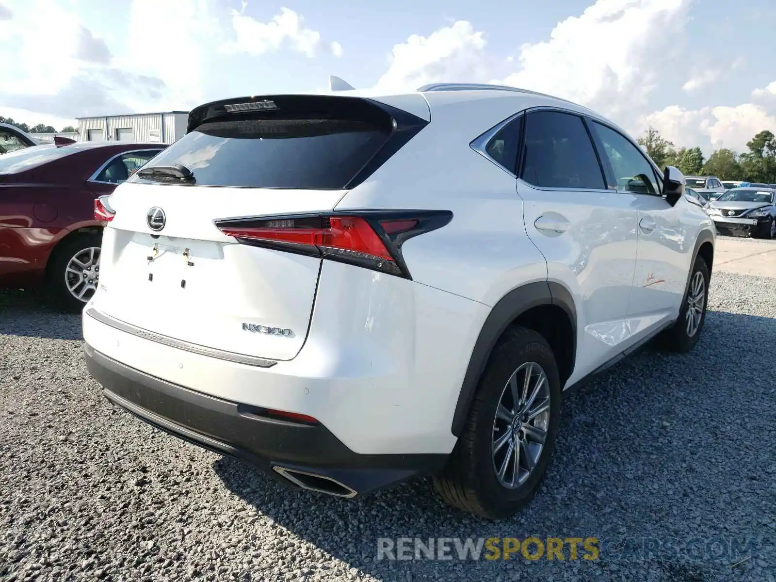 4 Фотография поврежденного автомобиля JTJYARBZ0K2132390 LEXUS NX 2019