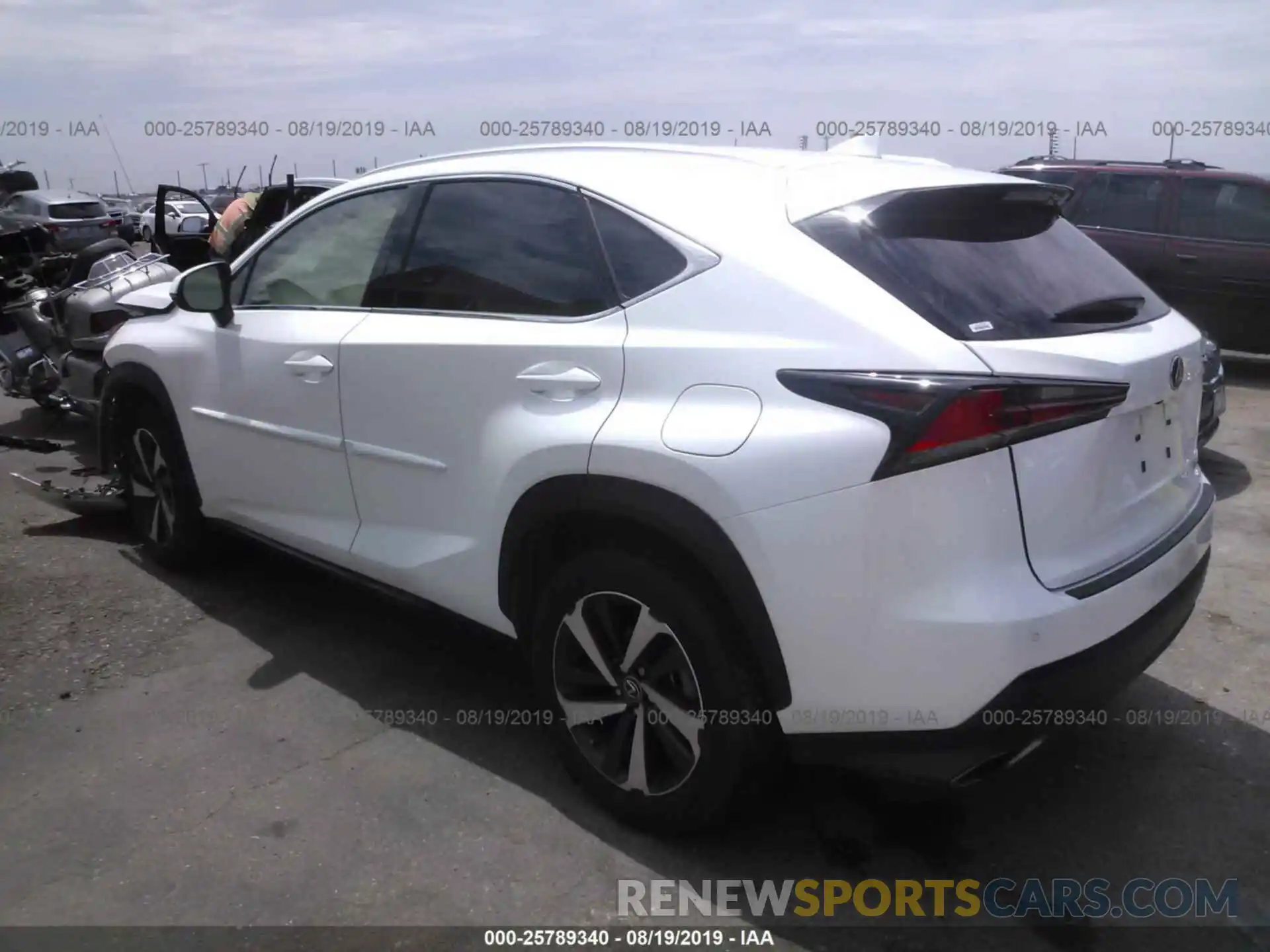 3 Photograph of a damaged car JTJYARBZ0K2132485 LEXUS NX 2019