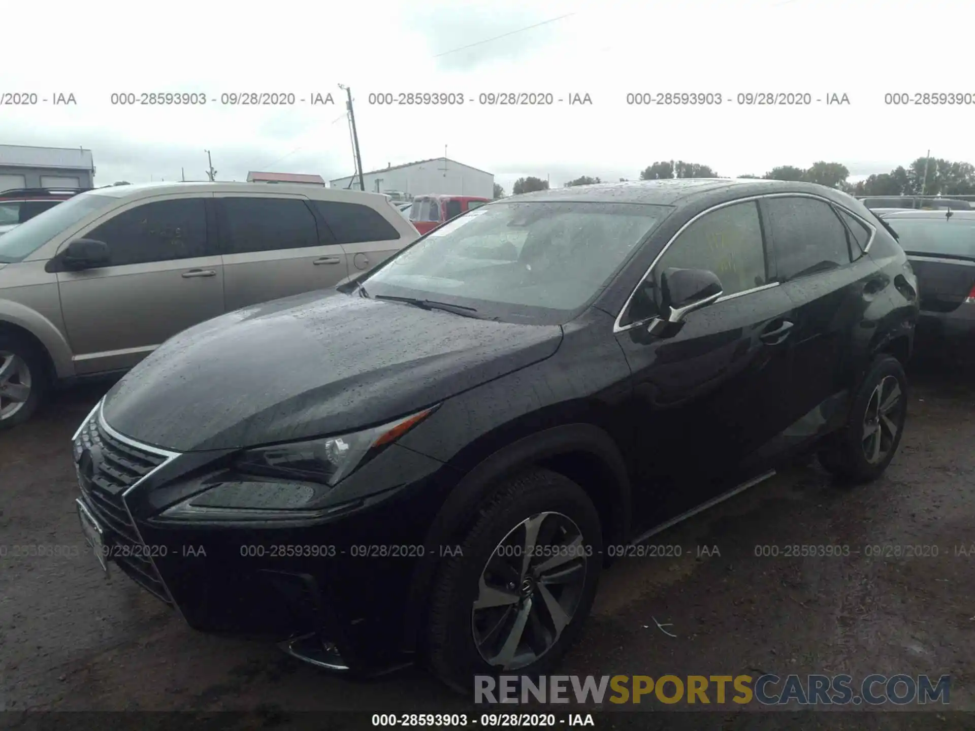 2 Фотография поврежденного автомобиля JTJYARBZ0K2132955 LEXUS NX 2019