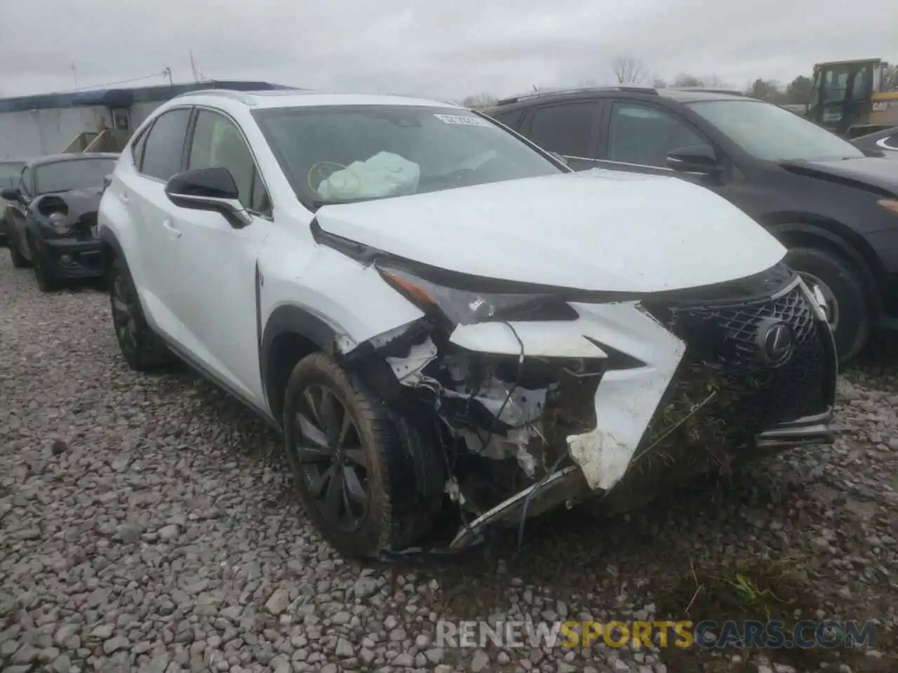 1 Photograph of a damaged car JTJYARBZ0K2134530 LEXUS NX 2019