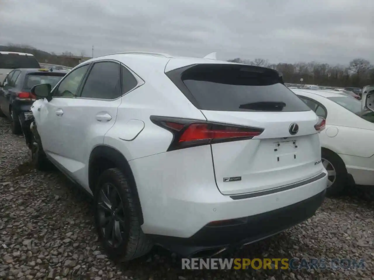 3 Photograph of a damaged car JTJYARBZ0K2134530 LEXUS NX 2019