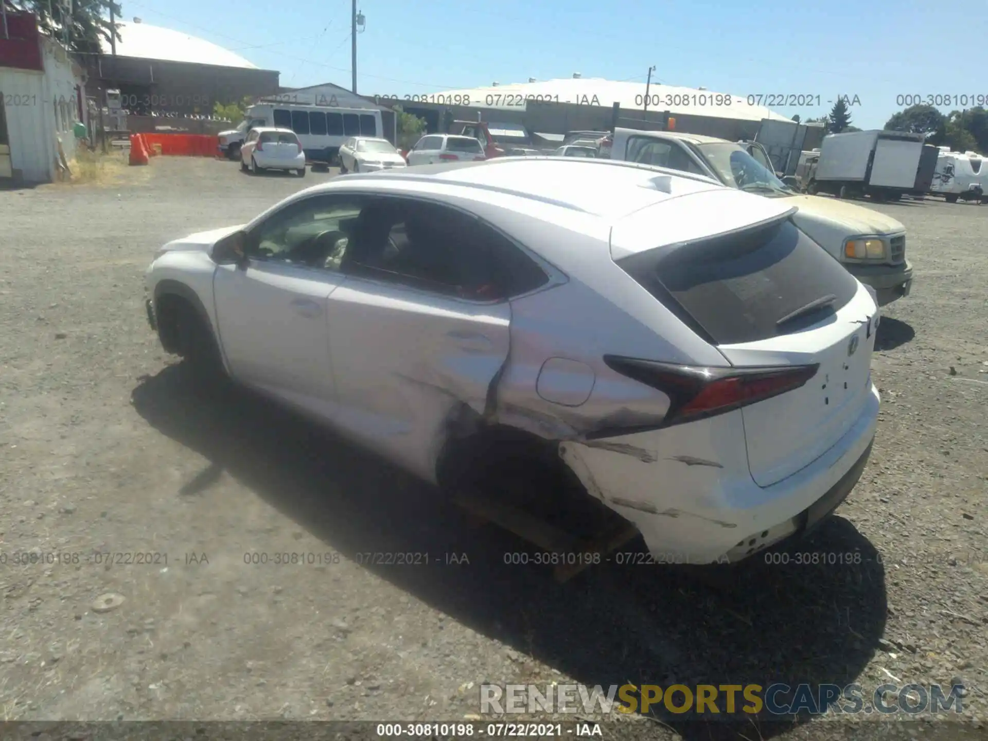 3 Photograph of a damaged car JTJYARBZ0K2134558 LEXUS NX 2019