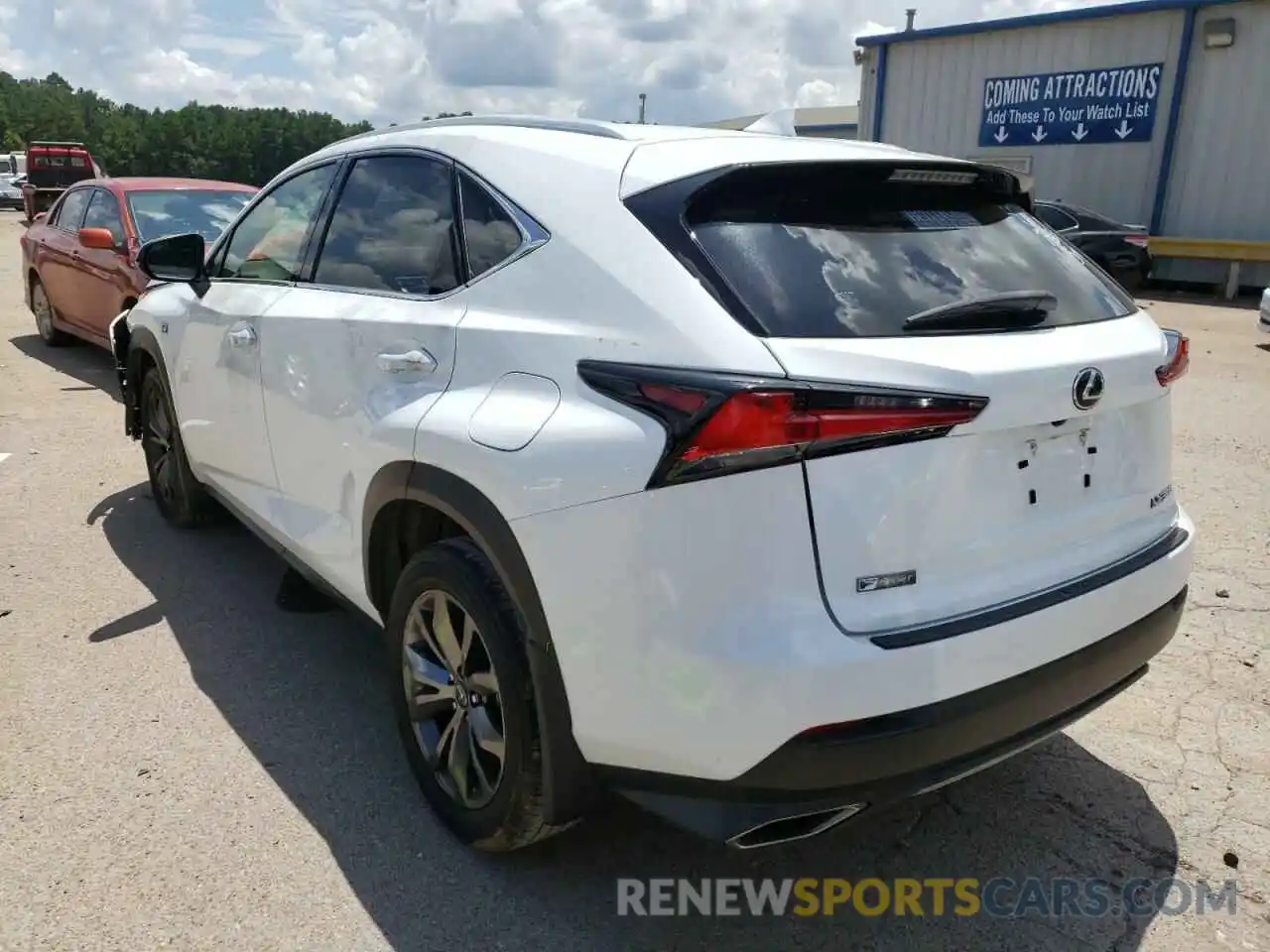 3 Photograph of a damaged car JTJYARBZ0K2136536 LEXUS NX 2019