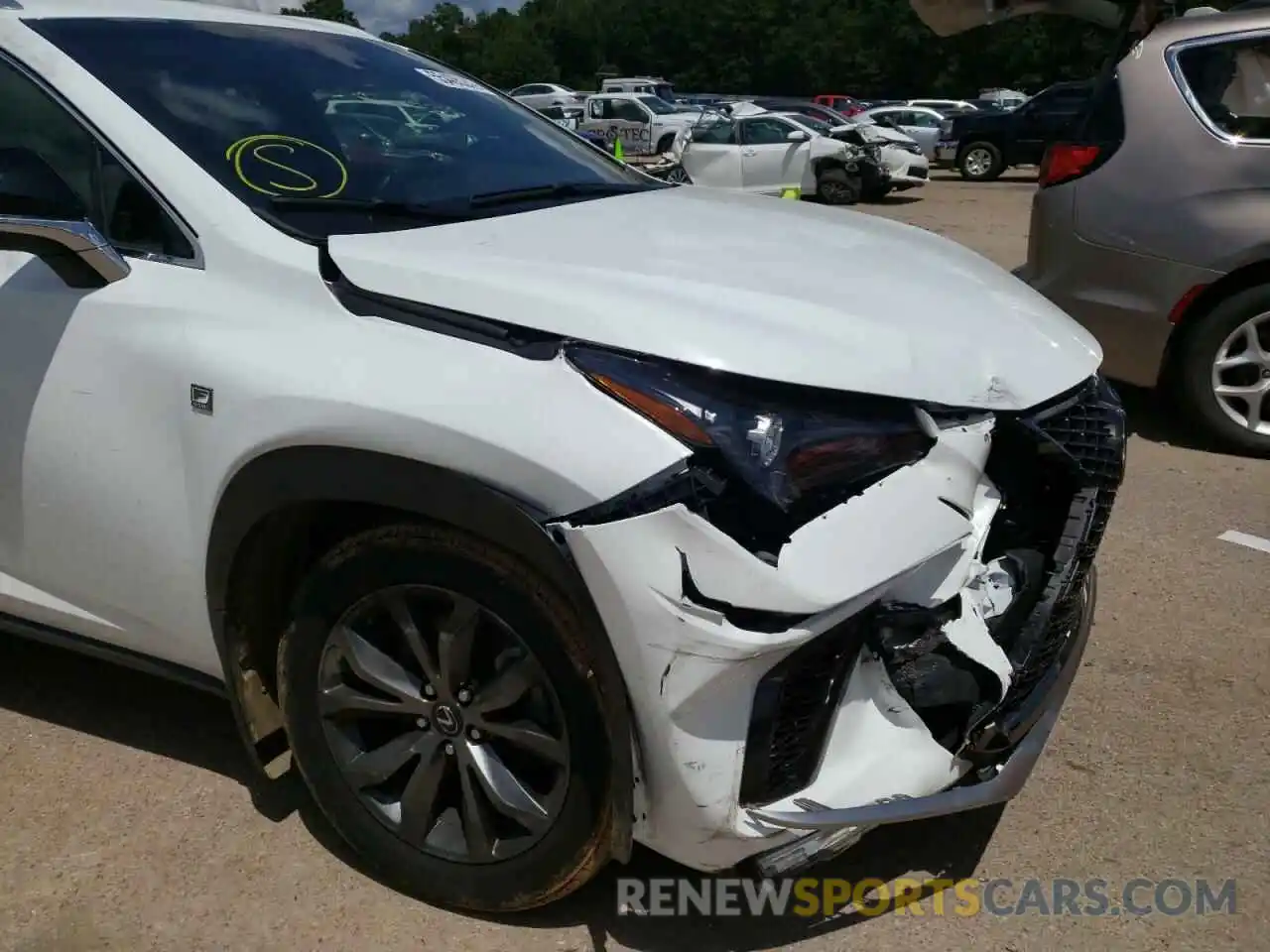 9 Photograph of a damaged car JTJYARBZ0K2136536 LEXUS NX 2019