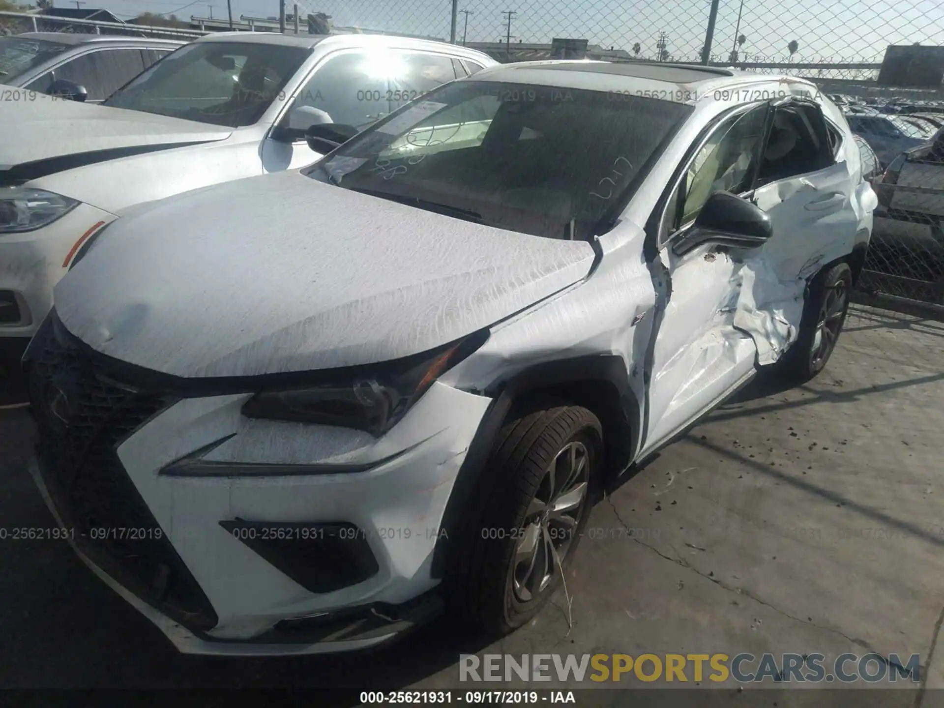 2 Photograph of a damaged car JTJYARBZ0K2137220 LEXUS NX 2019