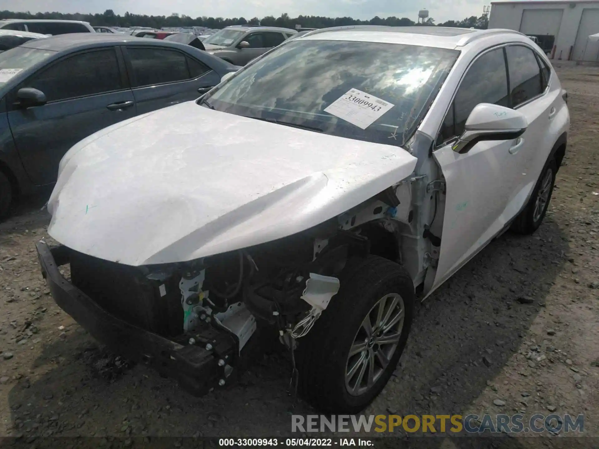 2 Photograph of a damaged car JTJYARBZ0K2137685 LEXUS NX 2019