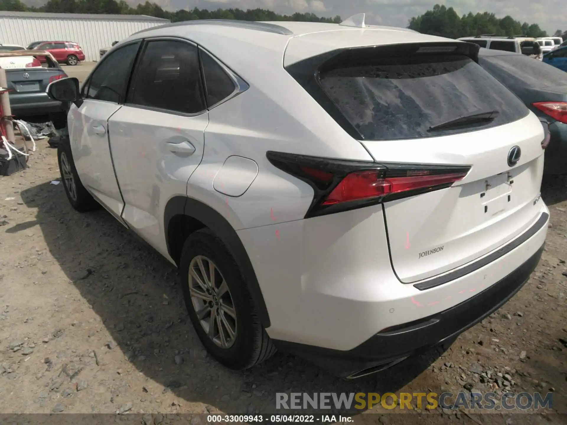 3 Фотография поврежденного автомобиля JTJYARBZ0K2137685 LEXUS NX 2019