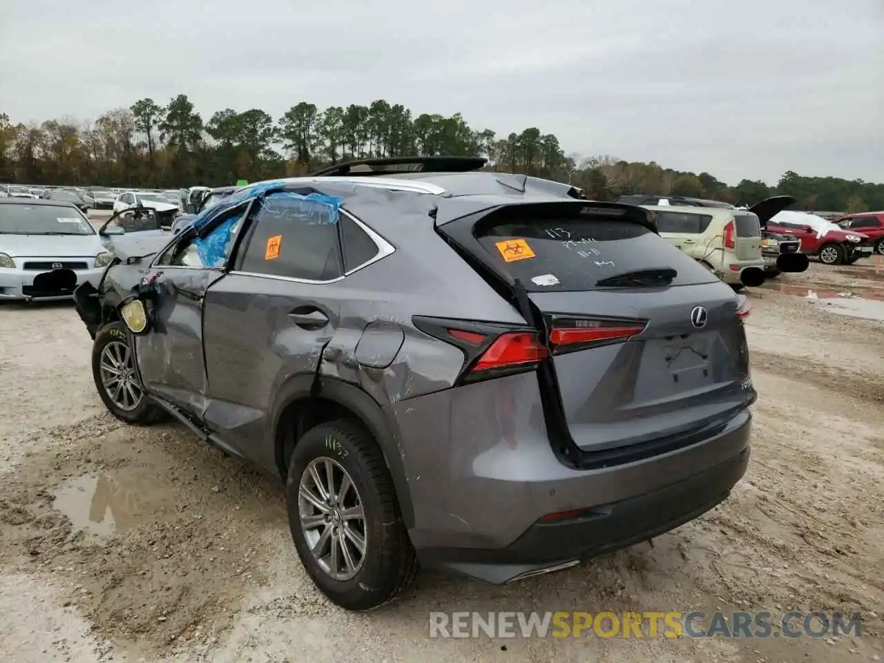 3 Photograph of a damaged car JTJYARBZ0K2138335 LEXUS NX 2019