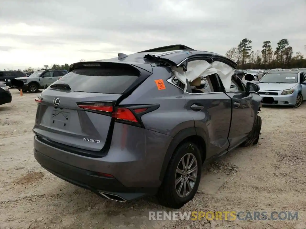 4 Photograph of a damaged car JTJYARBZ0K2138335 LEXUS NX 2019