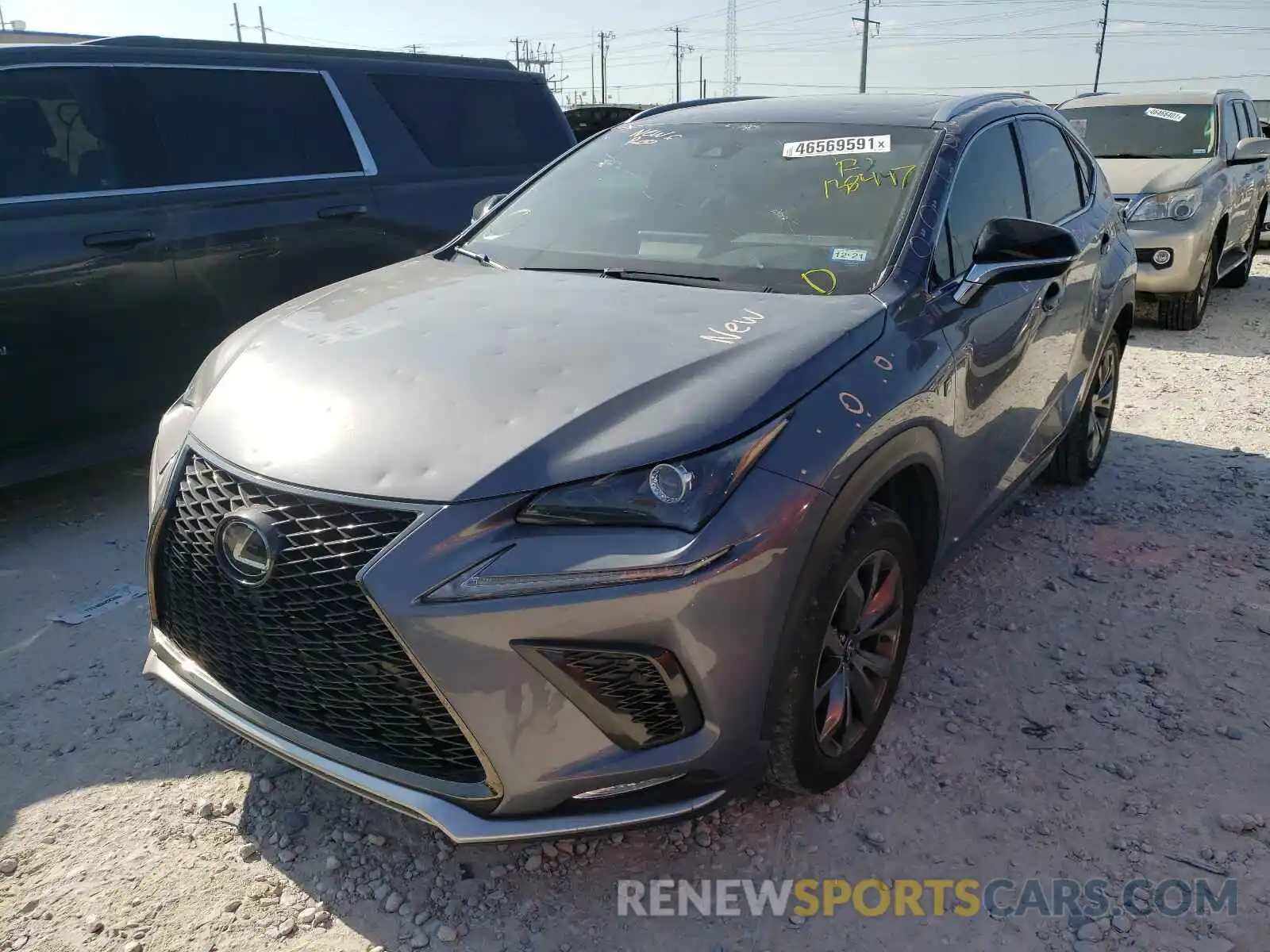 2 Photograph of a damaged car JTJYARBZ0K2138447 LEXUS NX 2019