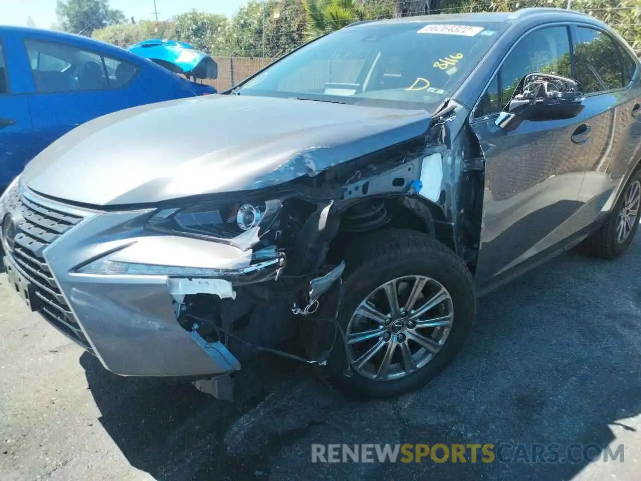 9 Photograph of a damaged car JTJYARBZ0K2142451 LEXUS NX 2019