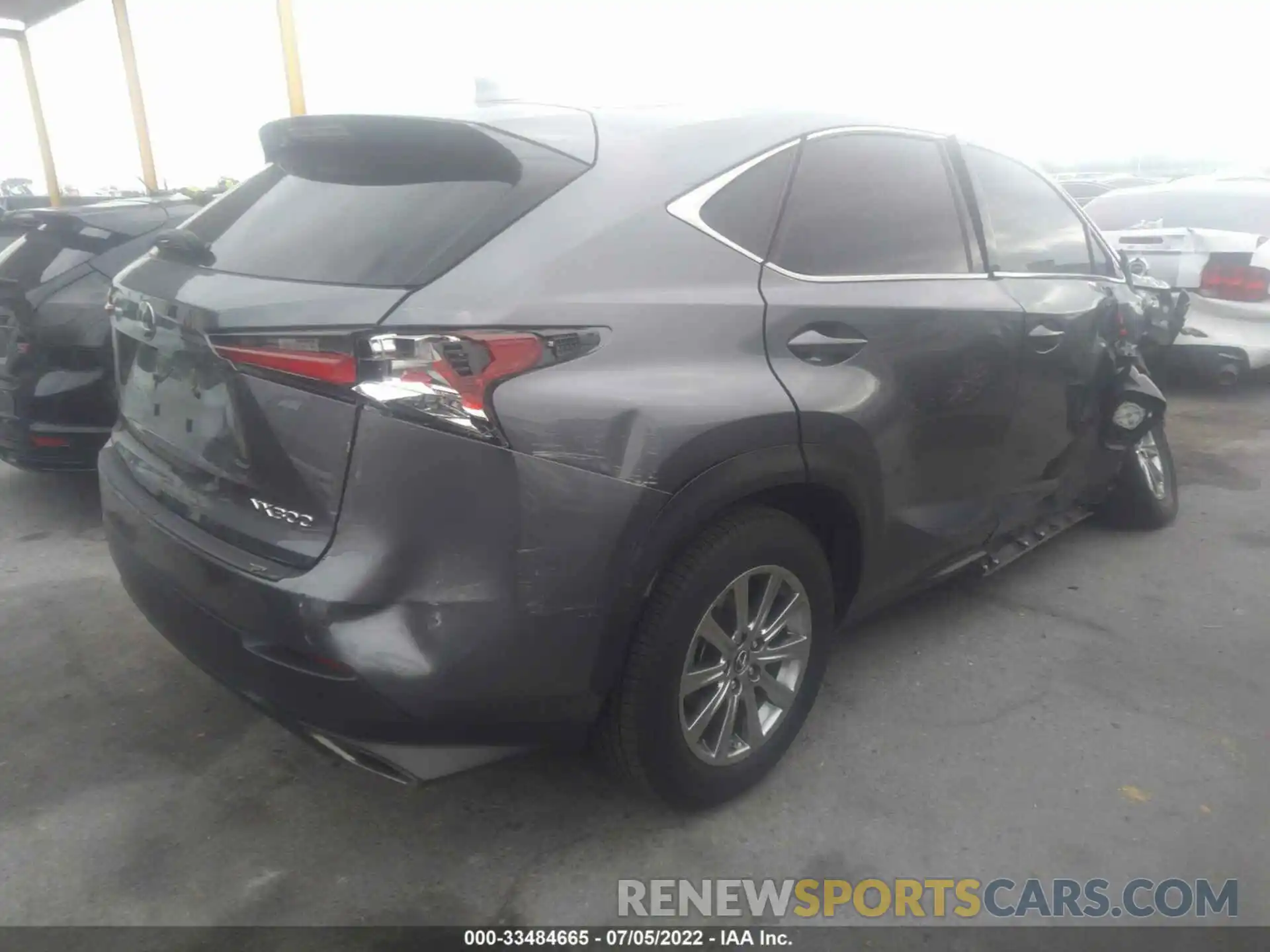 4 Photograph of a damaged car JTJYARBZ0K2142725 LEXUS NX 2019