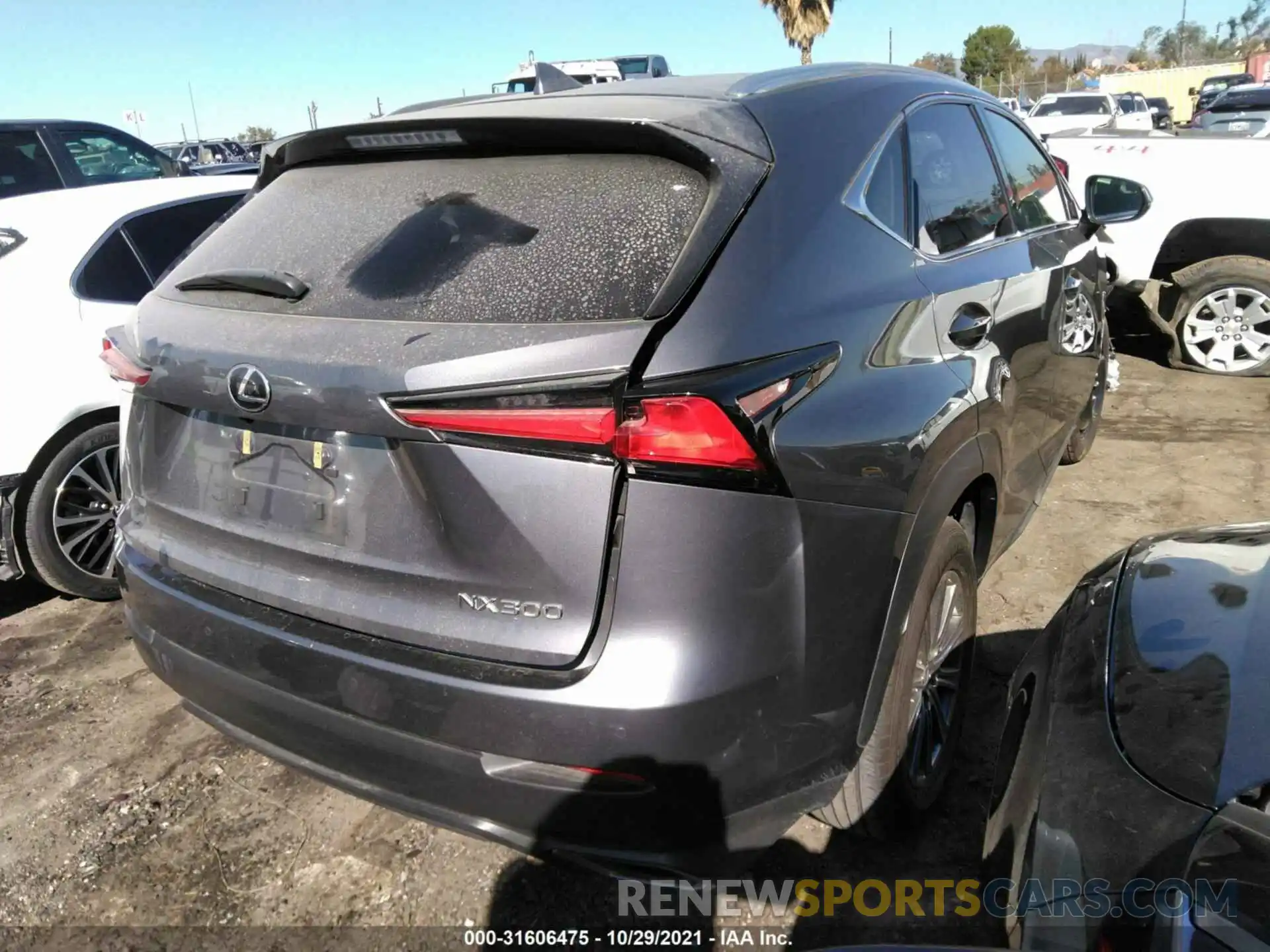 4 Photograph of a damaged car JTJYARBZ0K2143101 LEXUS NX 2019