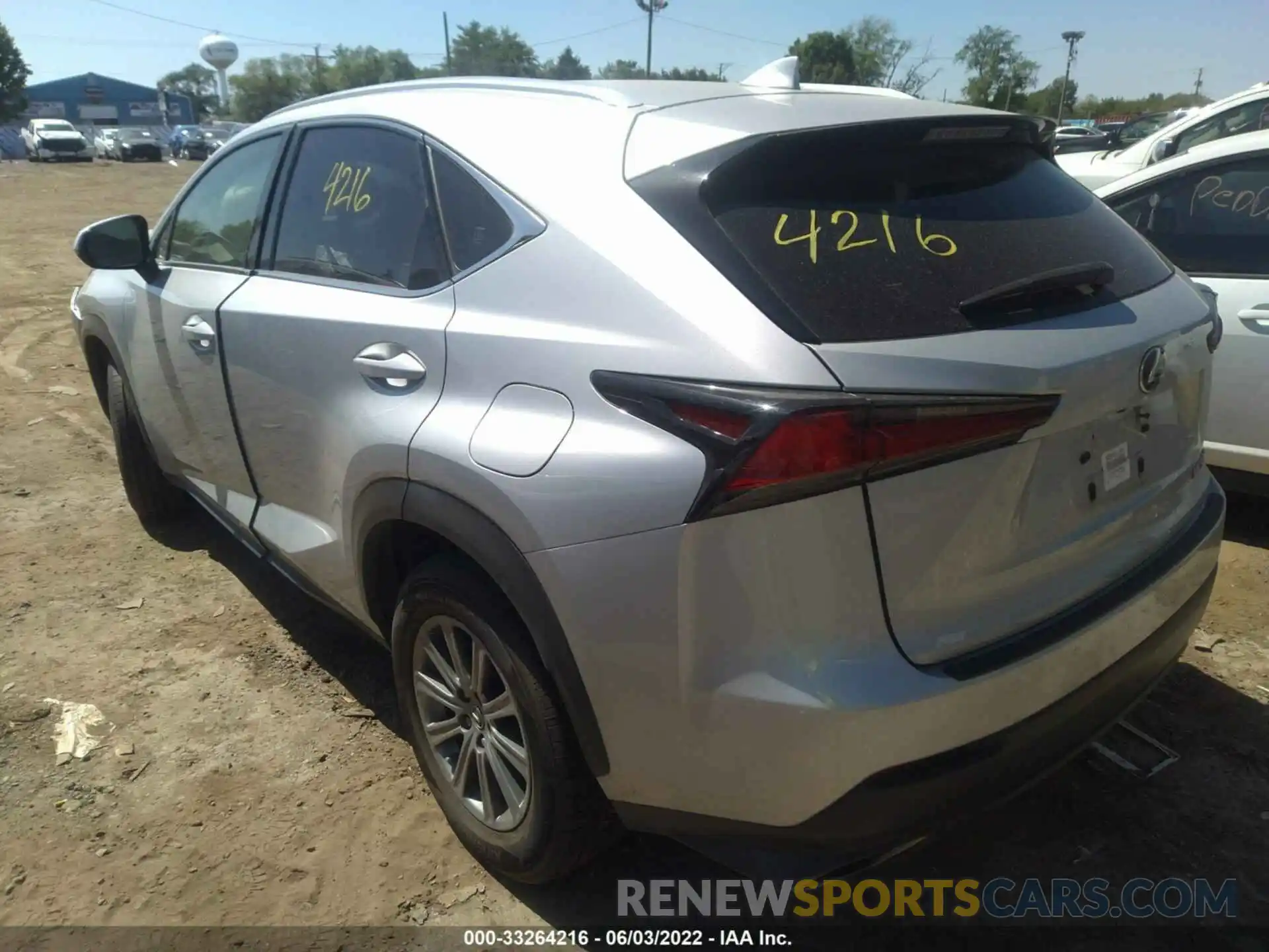 3 Photograph of a damaged car JTJYARBZ0K2145897 LEXUS NX 2019