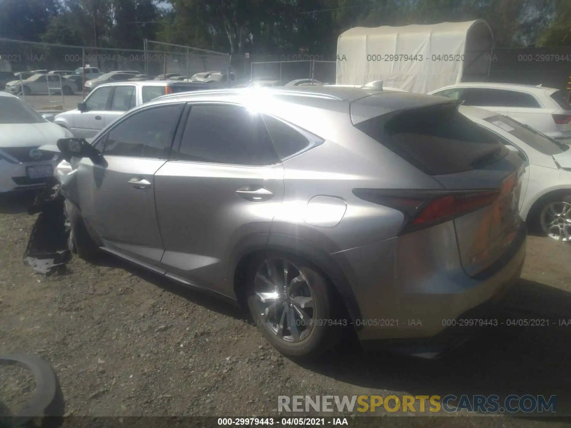 3 Photograph of a damaged car JTJYARBZ0K2148833 LEXUS NX 2019