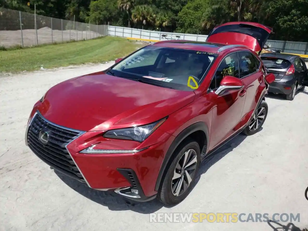 2 Photograph of a damaged car JTJYARBZ0K2149979 LEXUS NX 2019