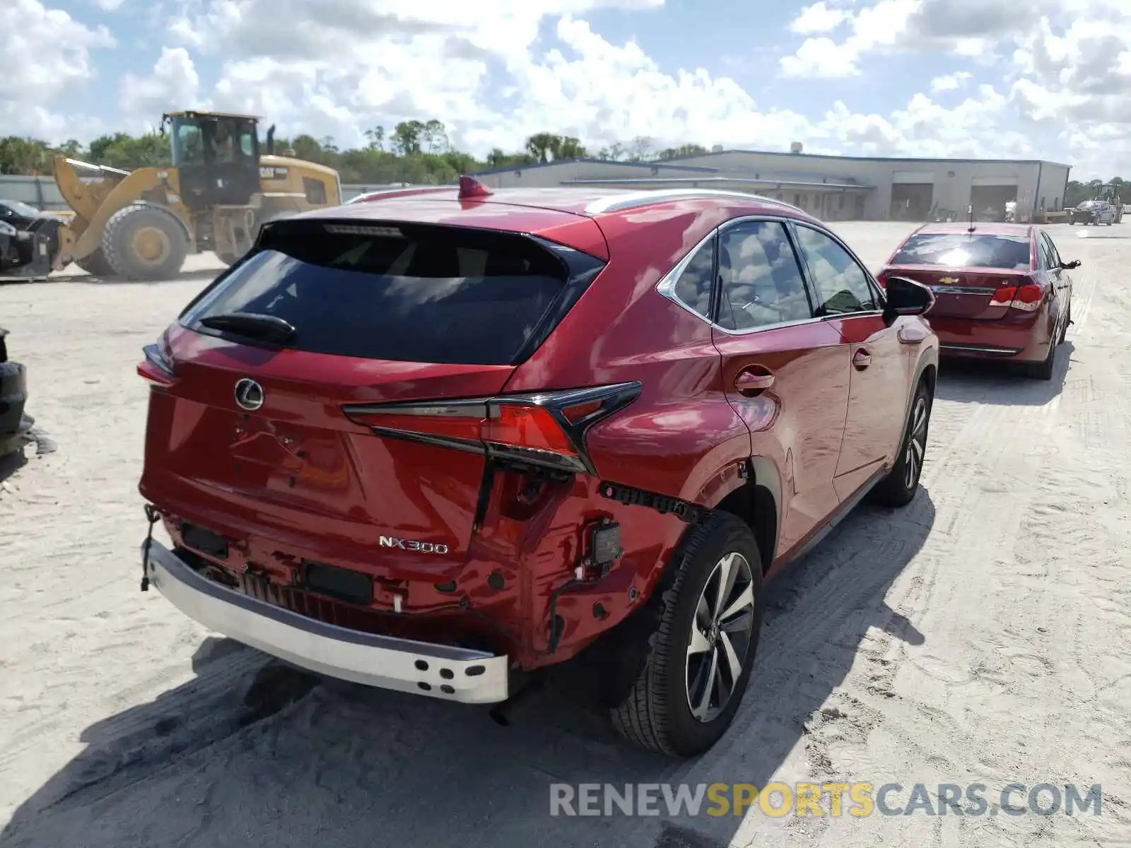 4 Photograph of a damaged car JTJYARBZ0K2149979 LEXUS NX 2019