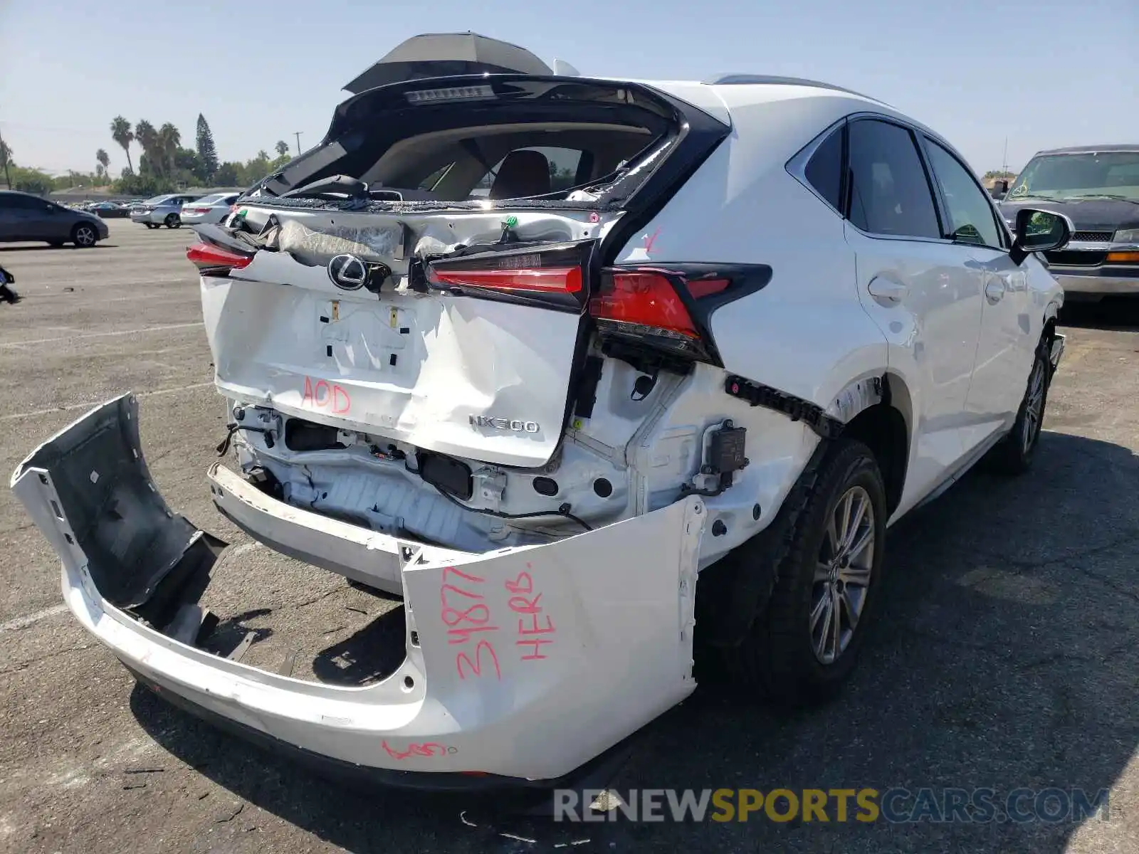 4 Photograph of a damaged car JTJYARBZ0K2151022 LEXUS NX 2019