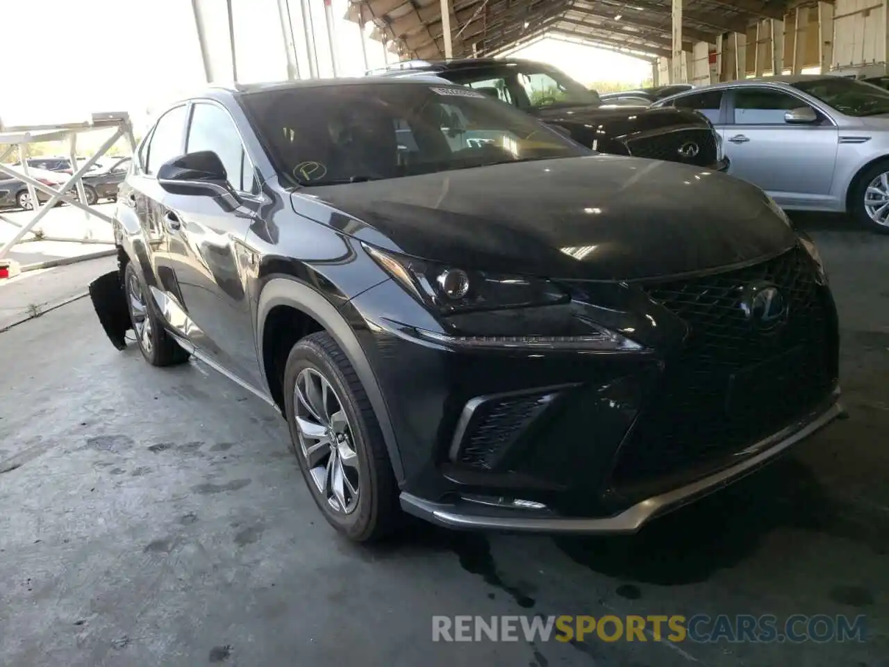 1 Photograph of a damaged car JTJYARBZ0K2152686 LEXUS NX 2019