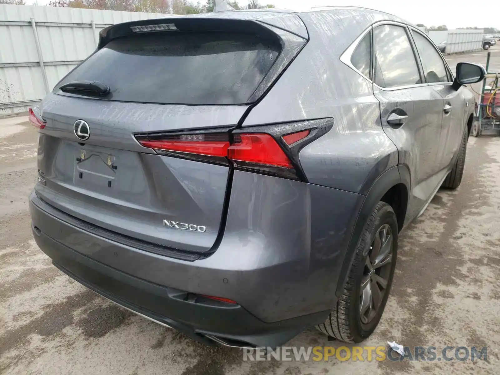 4 Фотография поврежденного автомобиля JTJYARBZ0K2153871 LEXUS NX 2019