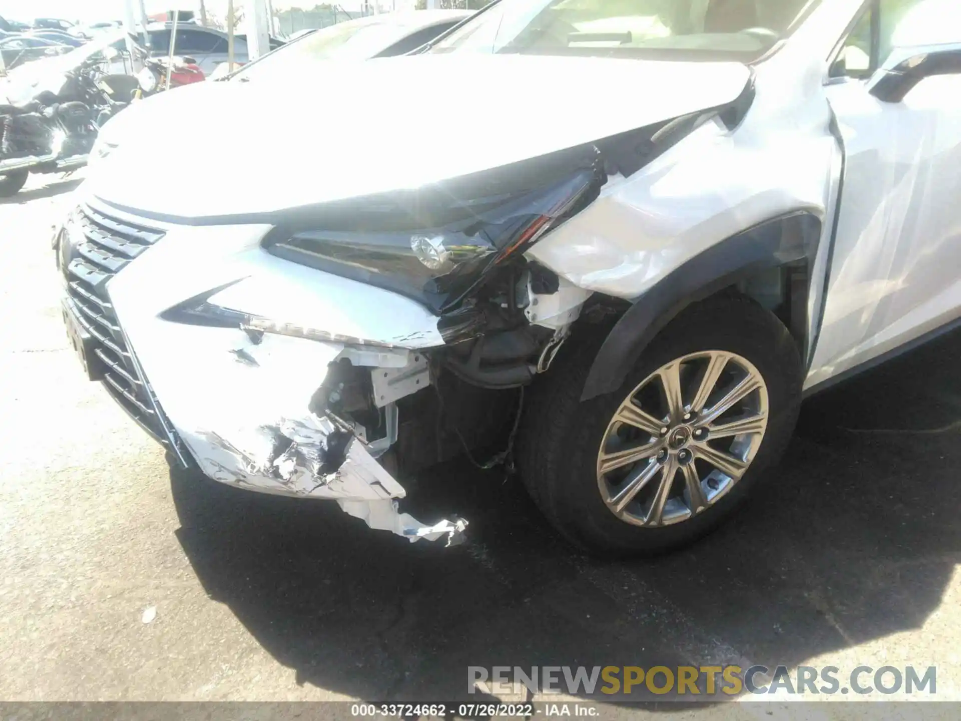 6 Фотография поврежденного автомобиля JTJYARBZ0K2155023 LEXUS NX 2019