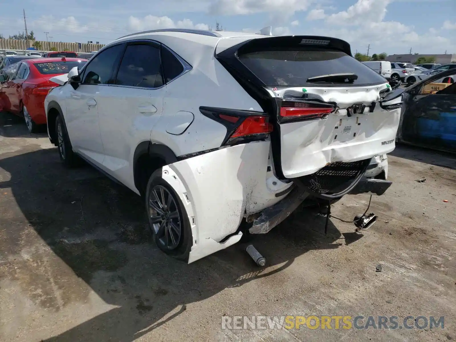 3 Photograph of a damaged car JTJYARBZ0K2157113 LEXUS NX 2019