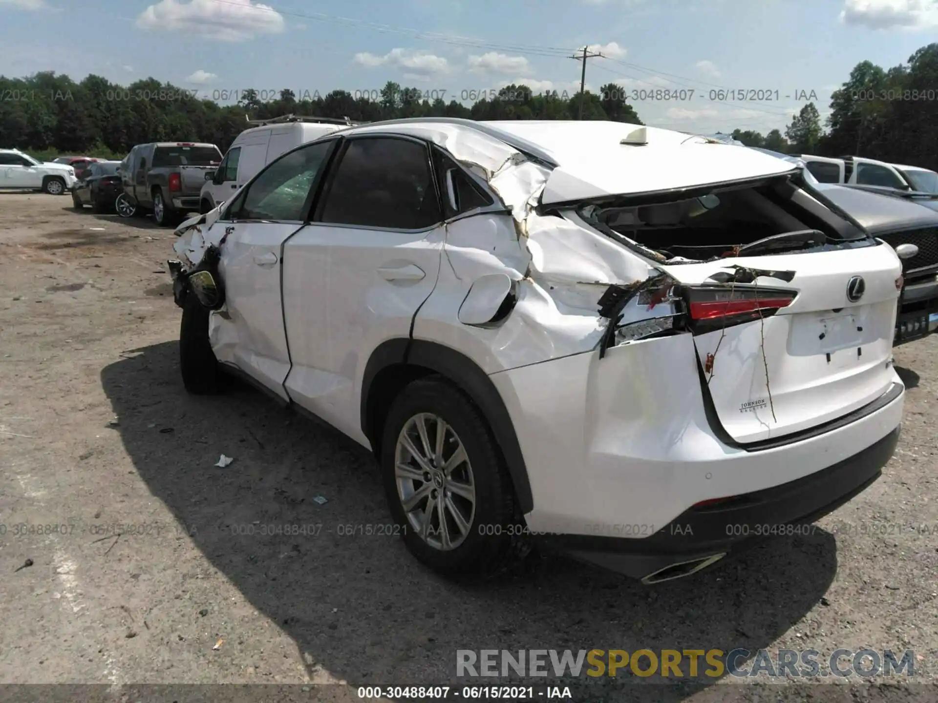 3 Photograph of a damaged car JTJYARBZ1K2117333 LEXUS NX 2019