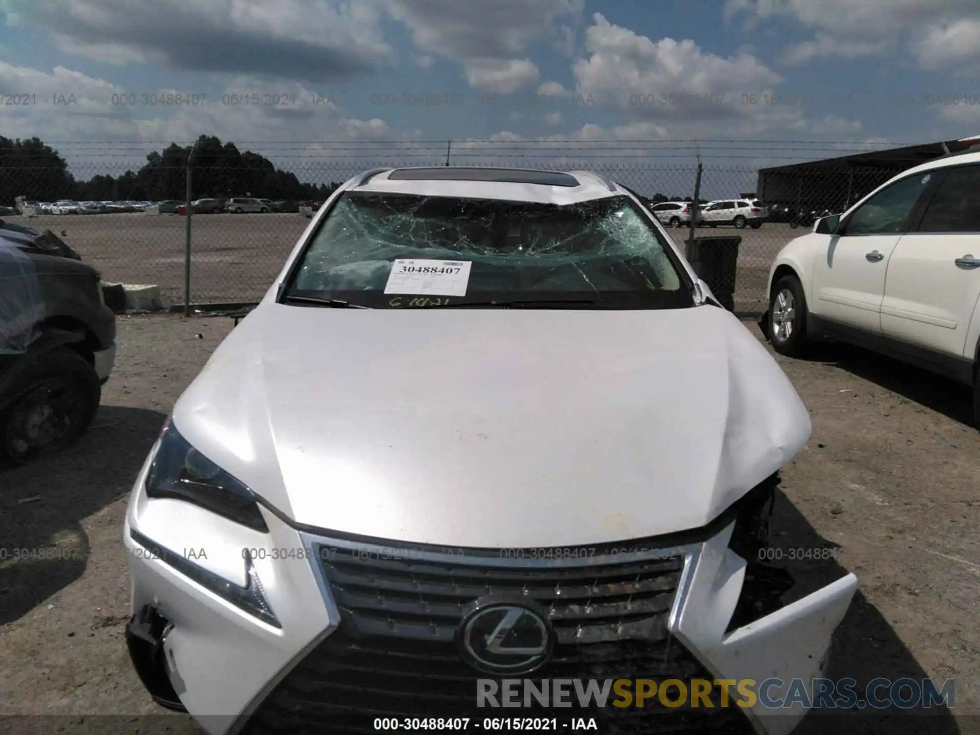 6 Photograph of a damaged car JTJYARBZ1K2117333 LEXUS NX 2019