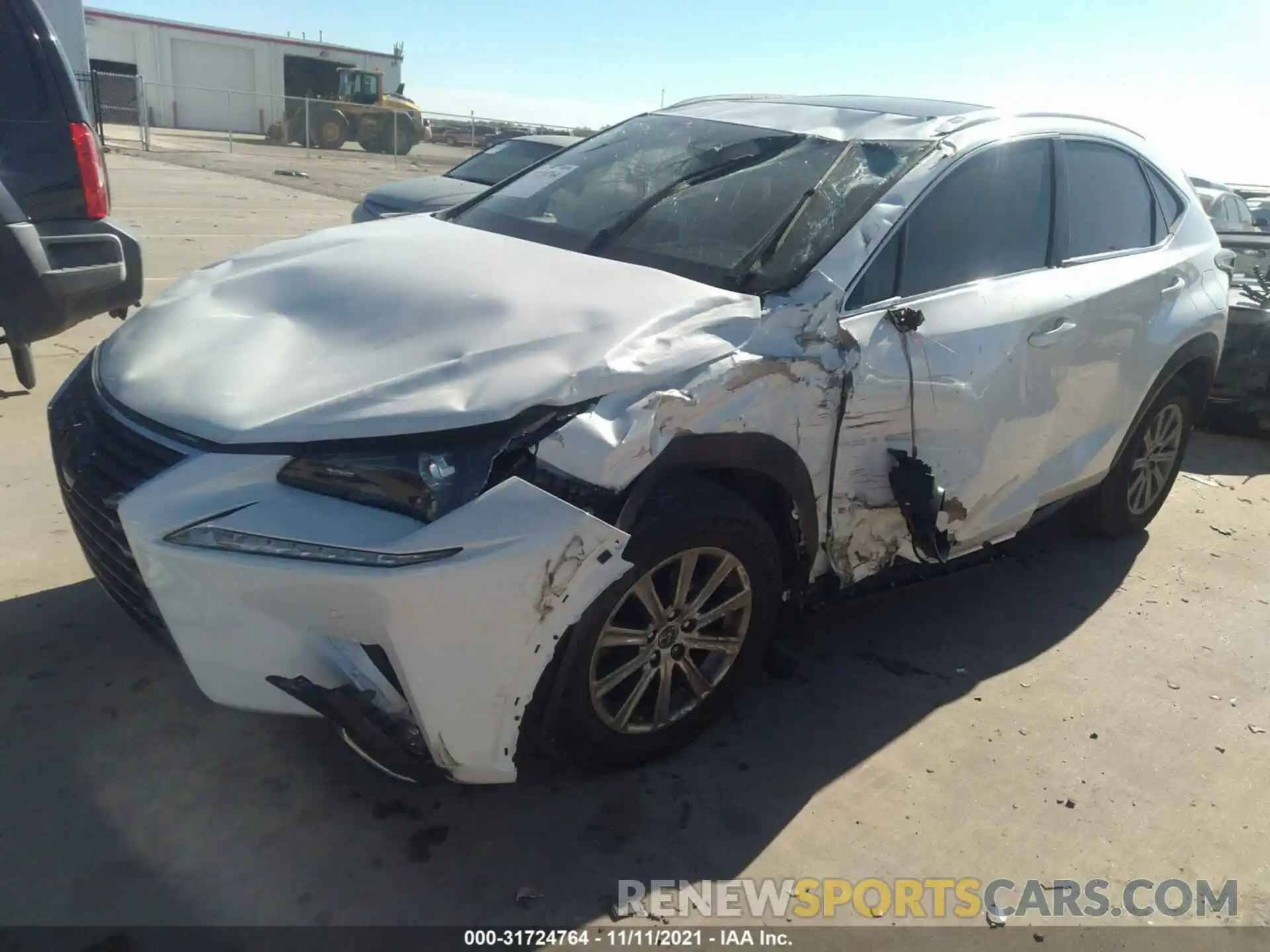 2 Photograph of a damaged car JTJYARBZ1K2119146 LEXUS NX 2019