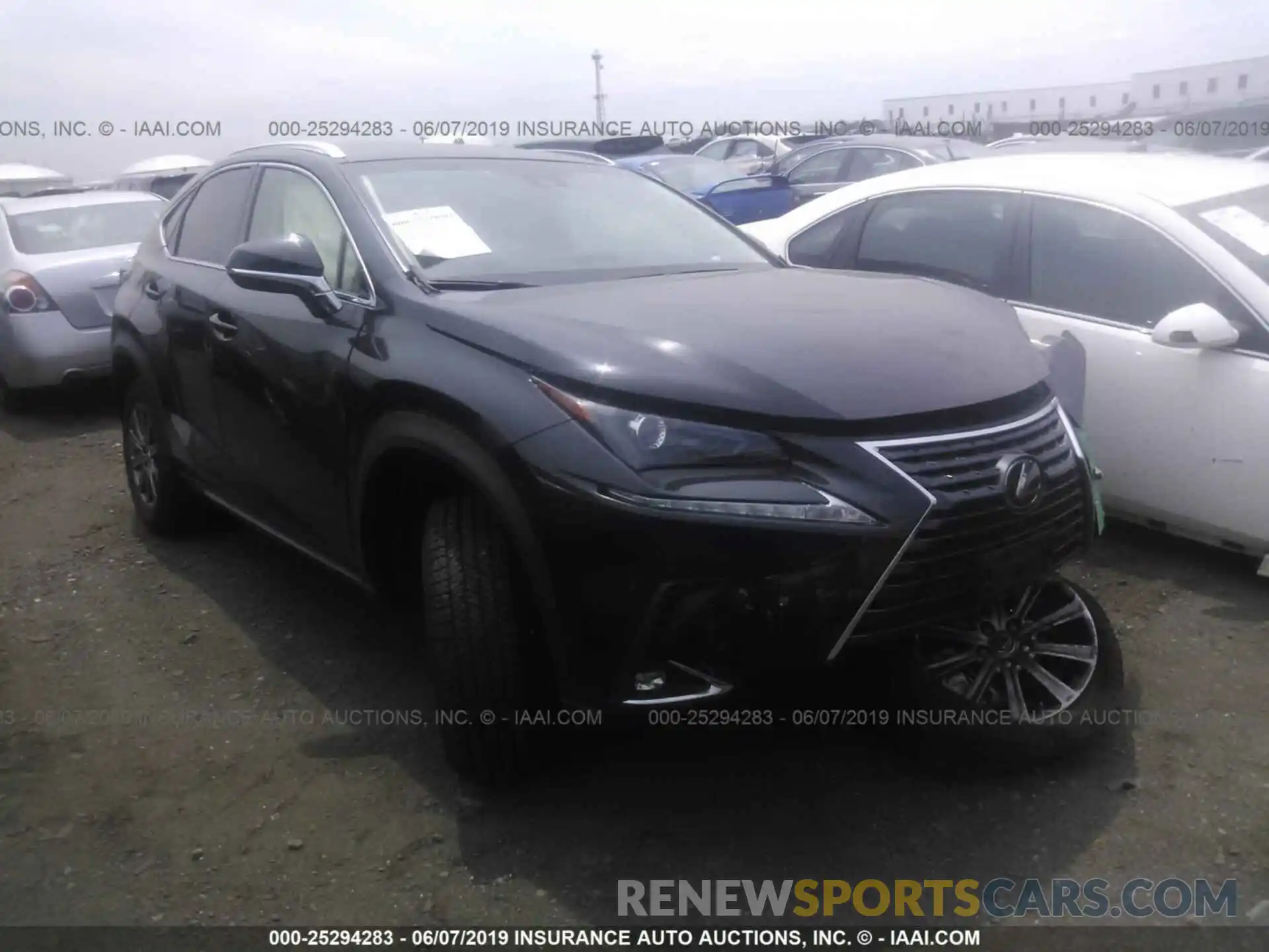 1 Photograph of a damaged car JTJYARBZ1K2119261 LEXUS NX 2019