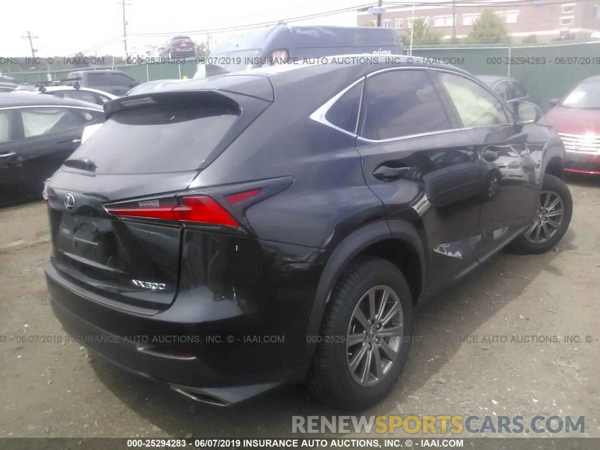 4 Фотография поврежденного автомобиля JTJYARBZ1K2119261 LEXUS NX 2019