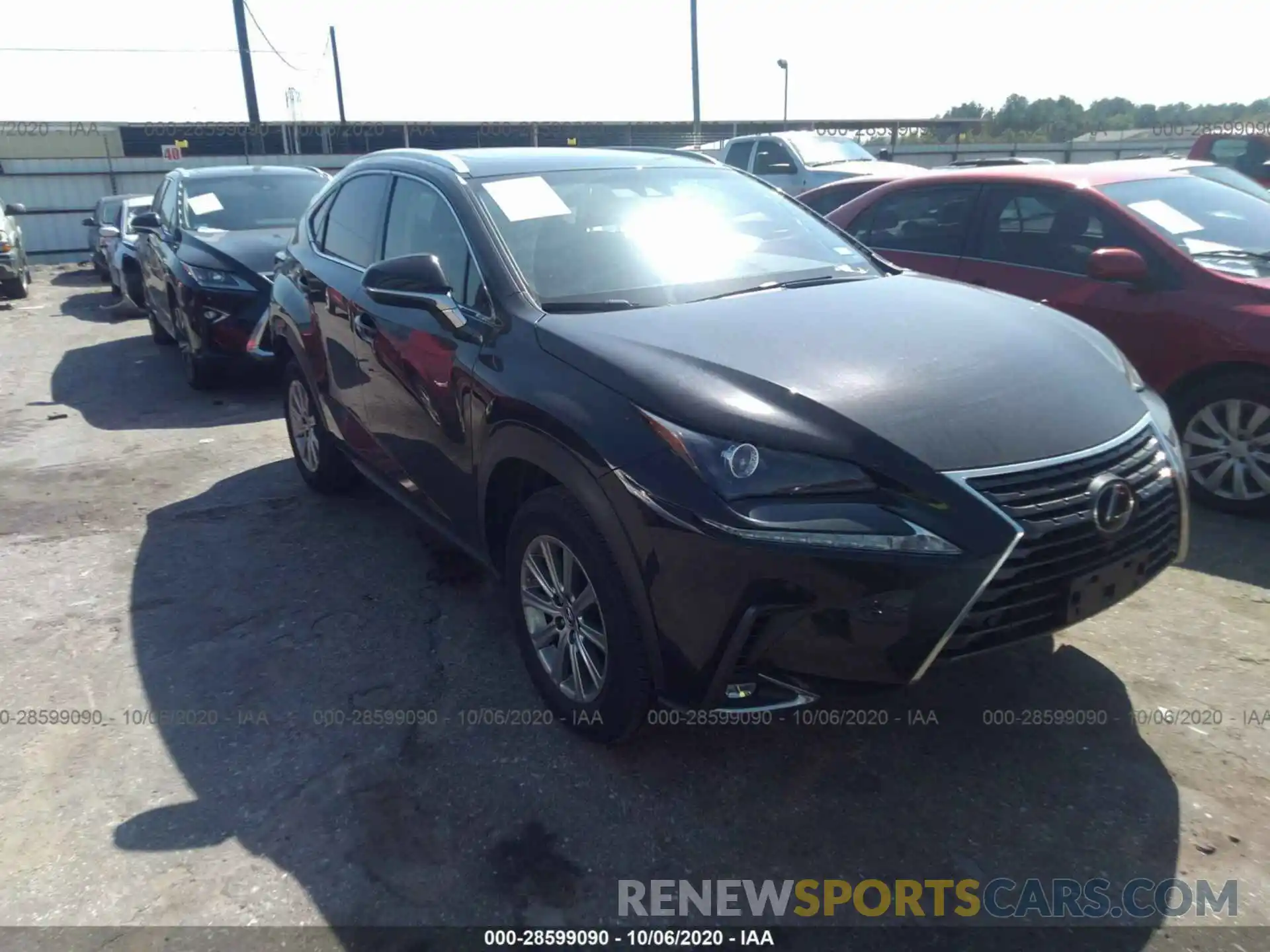 1 Photograph of a damaged car JTJYARBZ1K2120345 LEXUS NX 2019