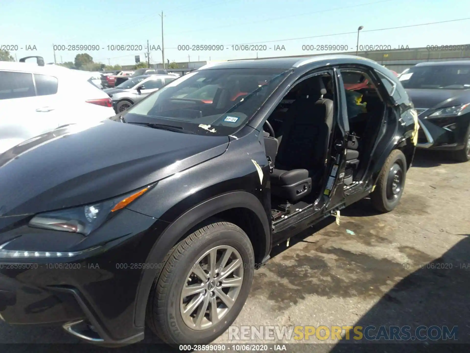 6 Фотография поврежденного автомобиля JTJYARBZ1K2120345 LEXUS NX 2019