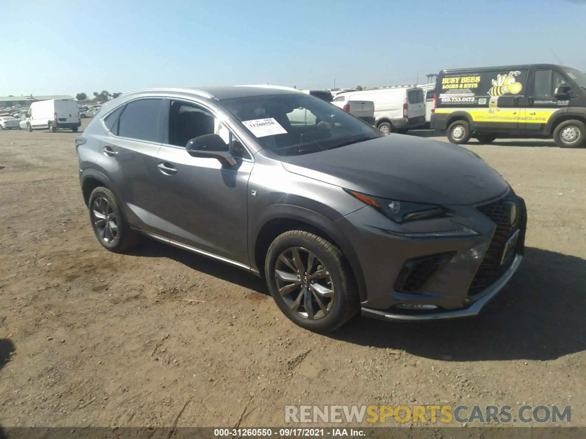 1 Photograph of a damaged car JTJYARBZ1K2120927 LEXUS NX 2019