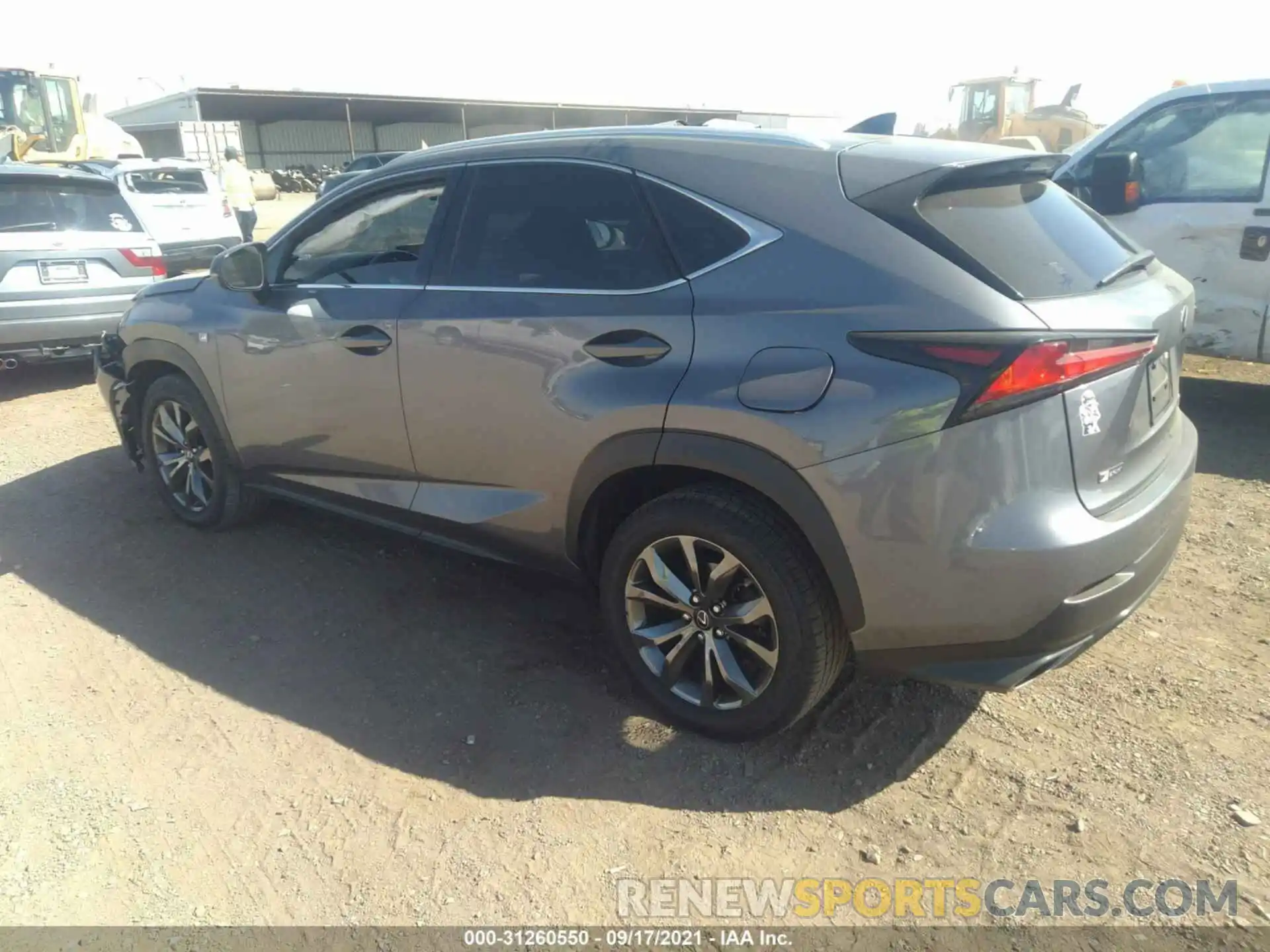 3 Photograph of a damaged car JTJYARBZ1K2120927 LEXUS NX 2019