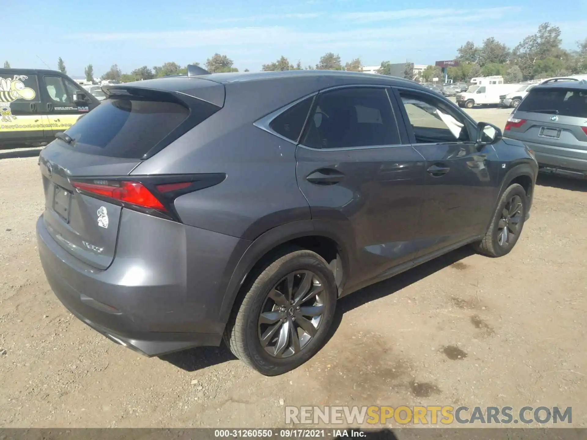 4 Photograph of a damaged car JTJYARBZ1K2120927 LEXUS NX 2019