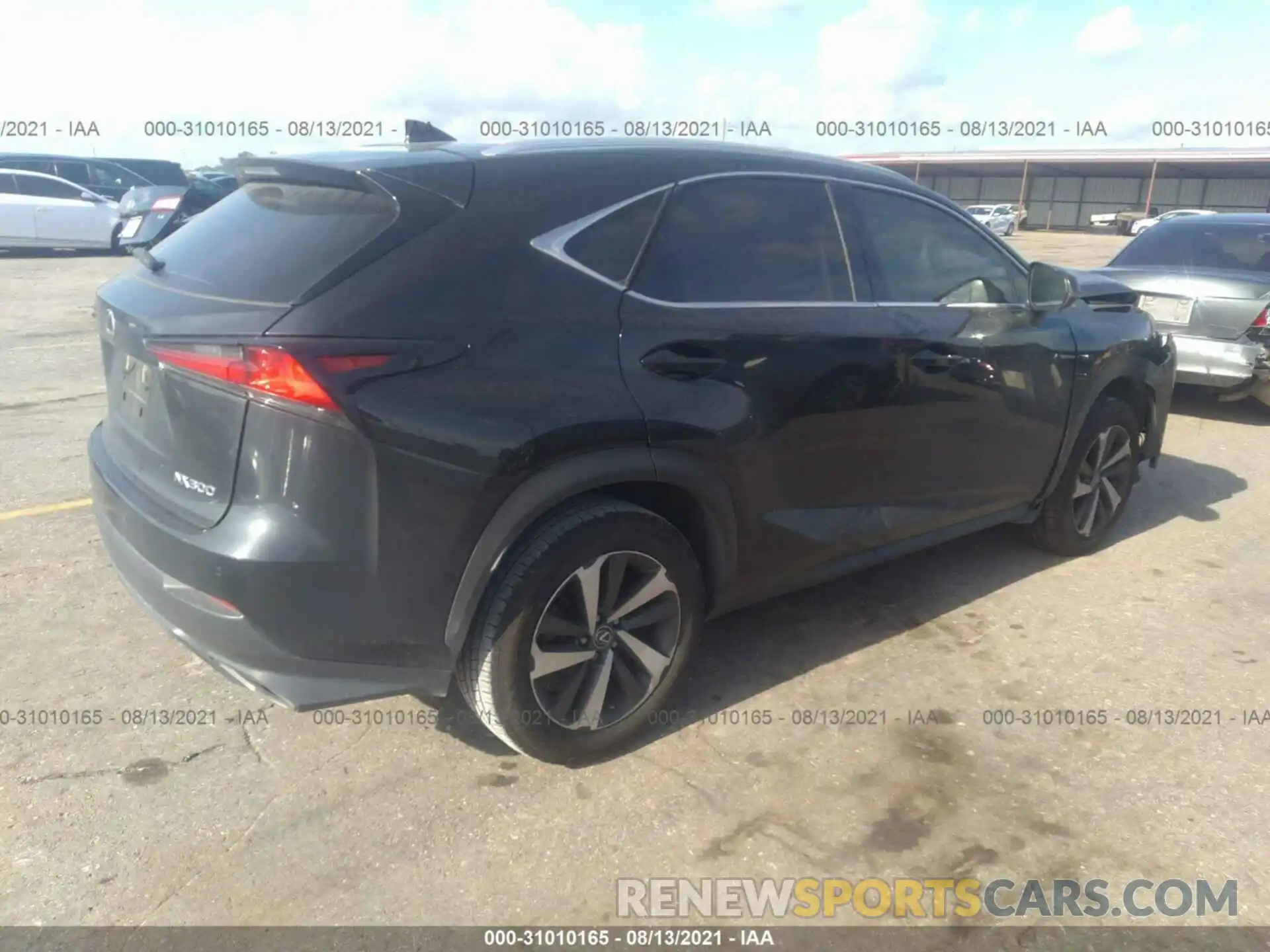 4 Photograph of a damaged car JTJYARBZ1K2121768 LEXUS NX 2019