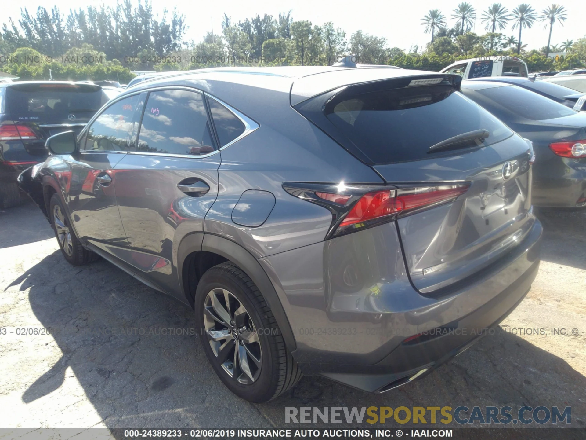 3 Photograph of a damaged car JTJYARBZ1K2123486 LEXUS NX 2019