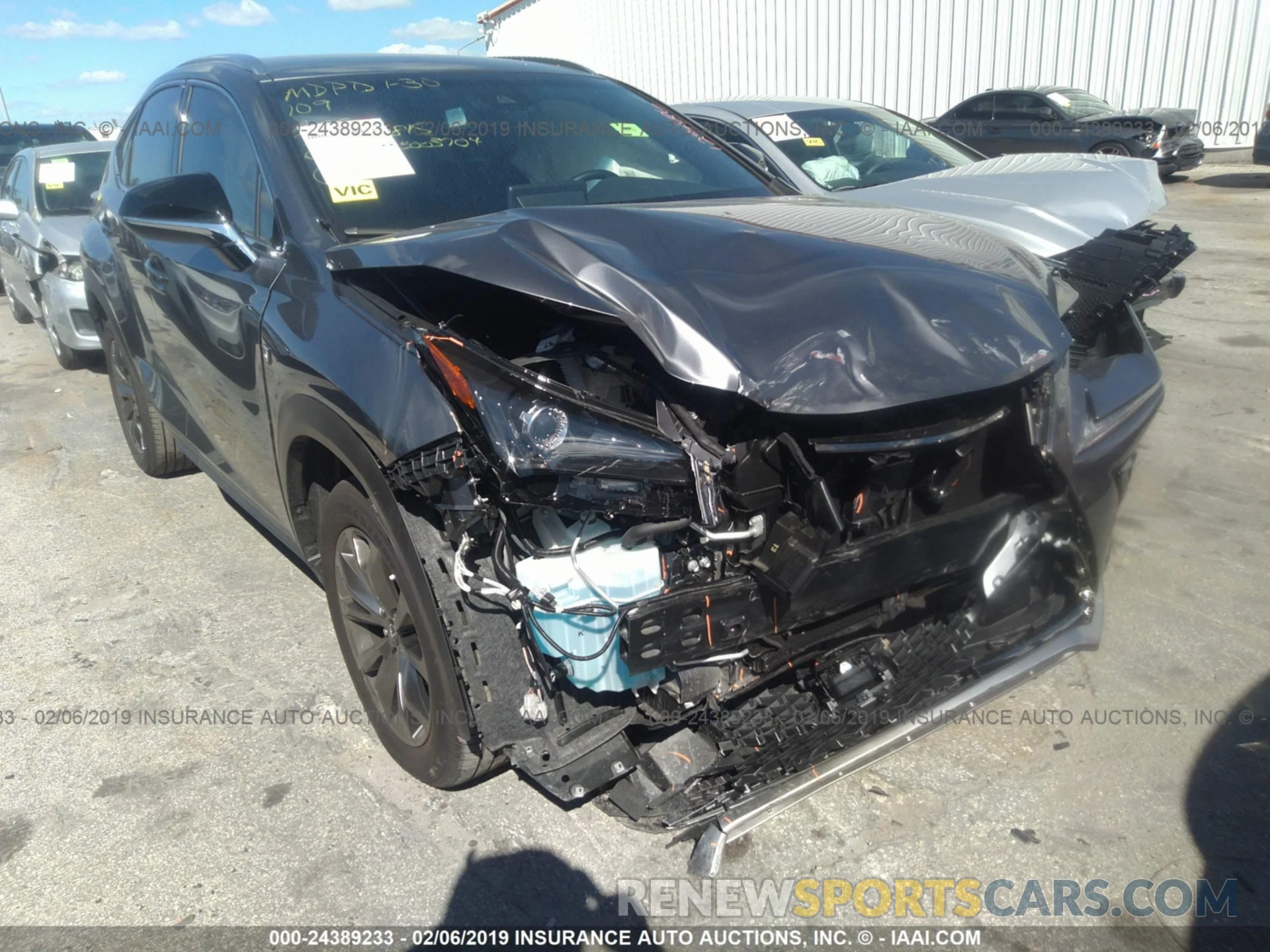 6 Photograph of a damaged car JTJYARBZ1K2123486 LEXUS NX 2019