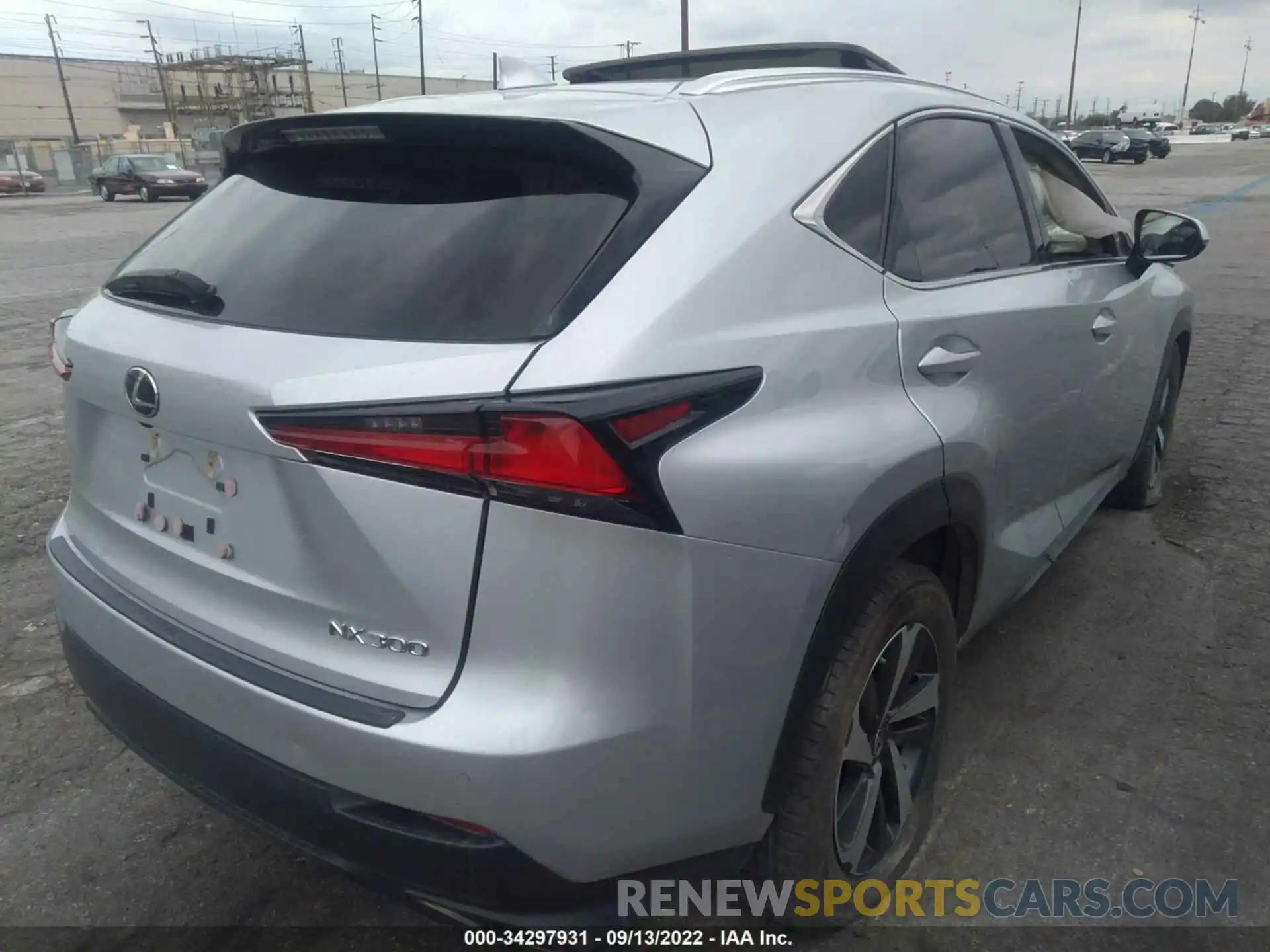 4 Photograph of a damaged car JTJYARBZ1K2123729 LEXUS NX 2019