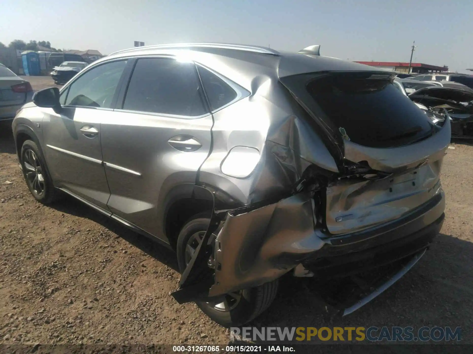 3 Photograph of a damaged car JTJYARBZ1K2125738 LEXUS NX 2019