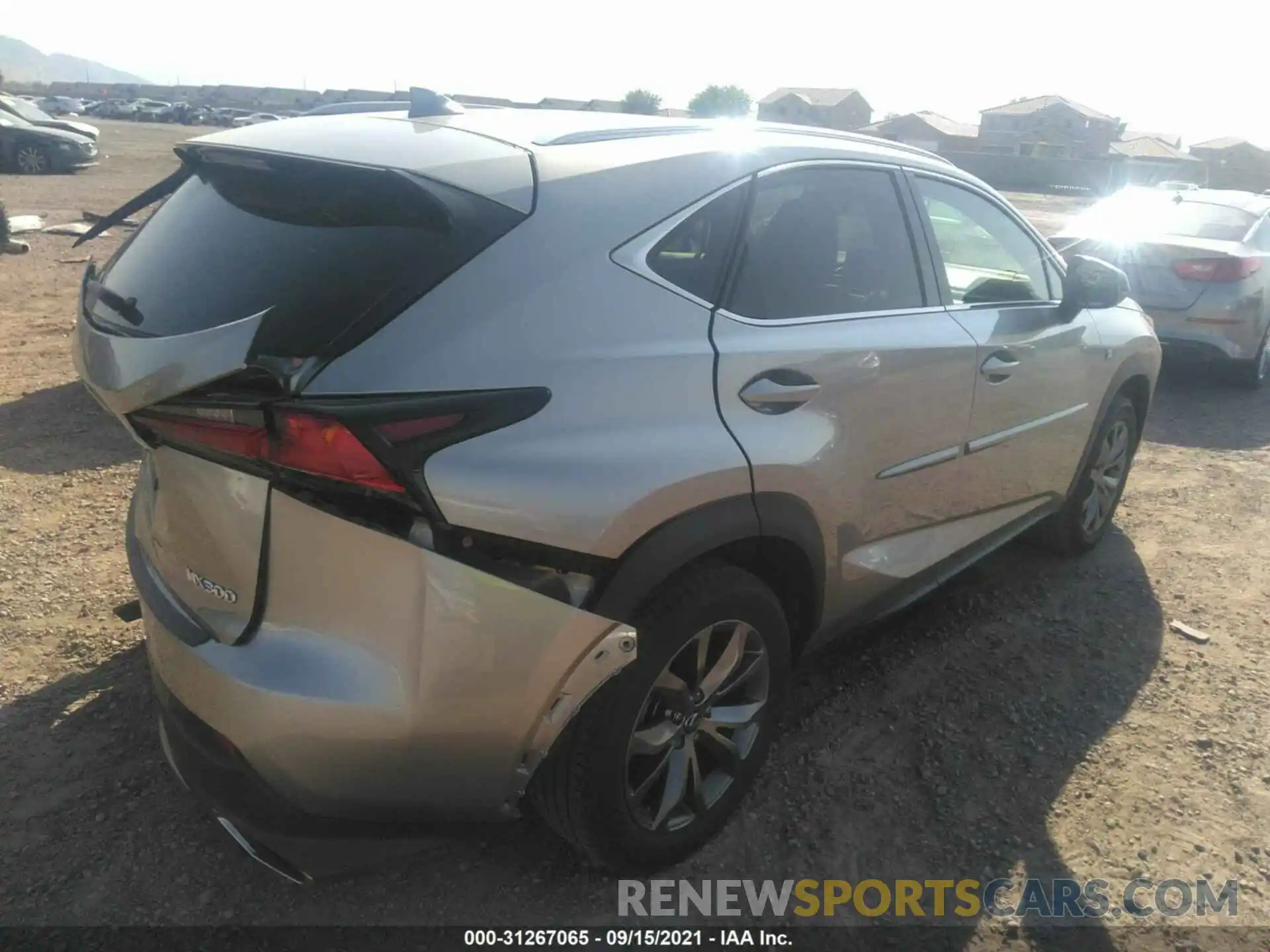 4 Photograph of a damaged car JTJYARBZ1K2125738 LEXUS NX 2019