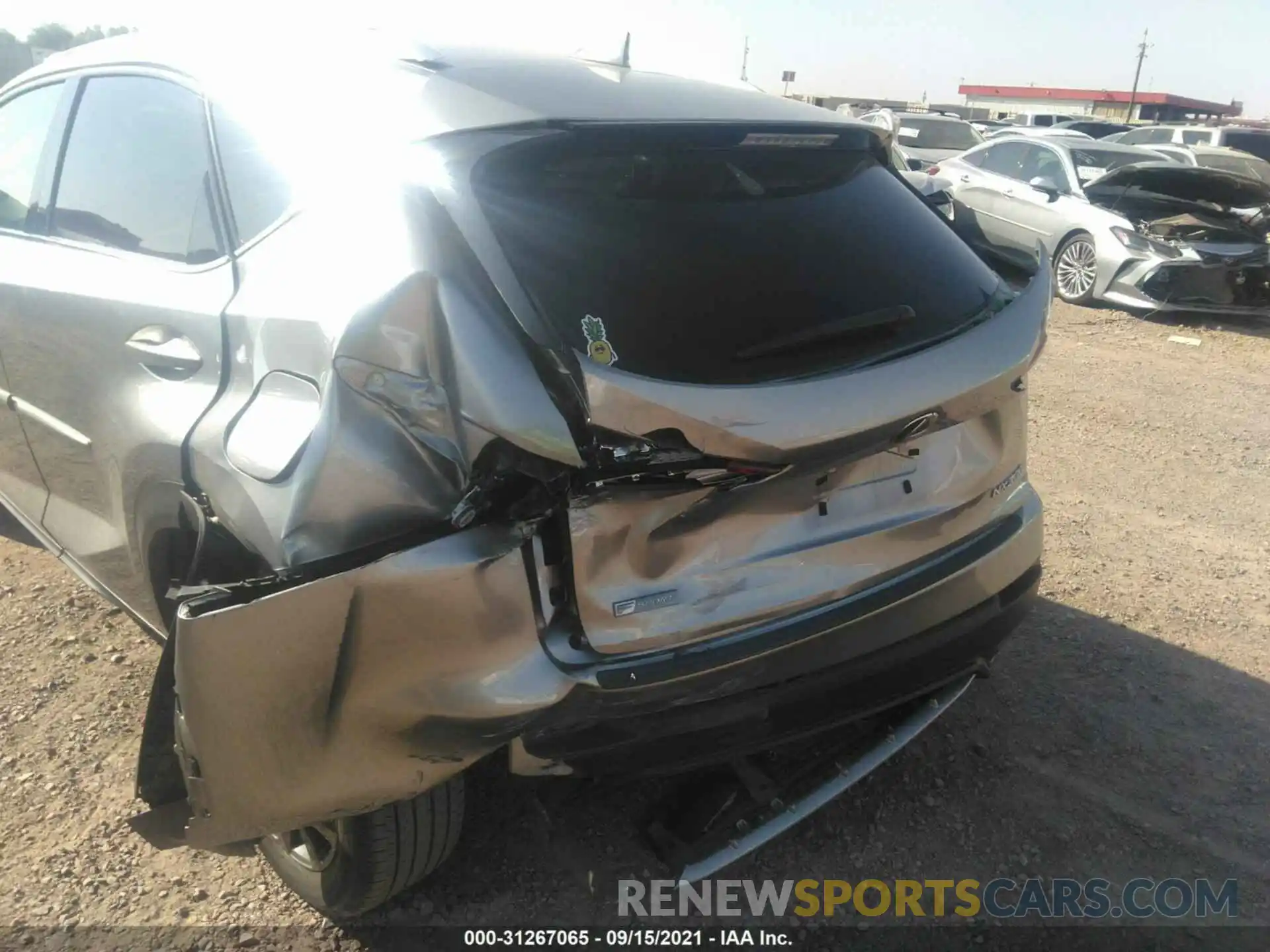 6 Photograph of a damaged car JTJYARBZ1K2125738 LEXUS NX 2019