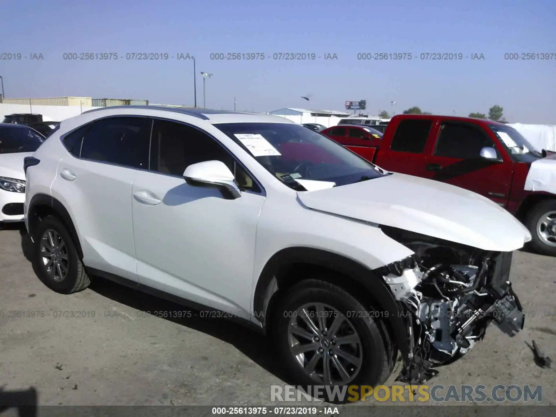 1 Photograph of a damaged car JTJYARBZ1K2126520 LEXUS NX 2019