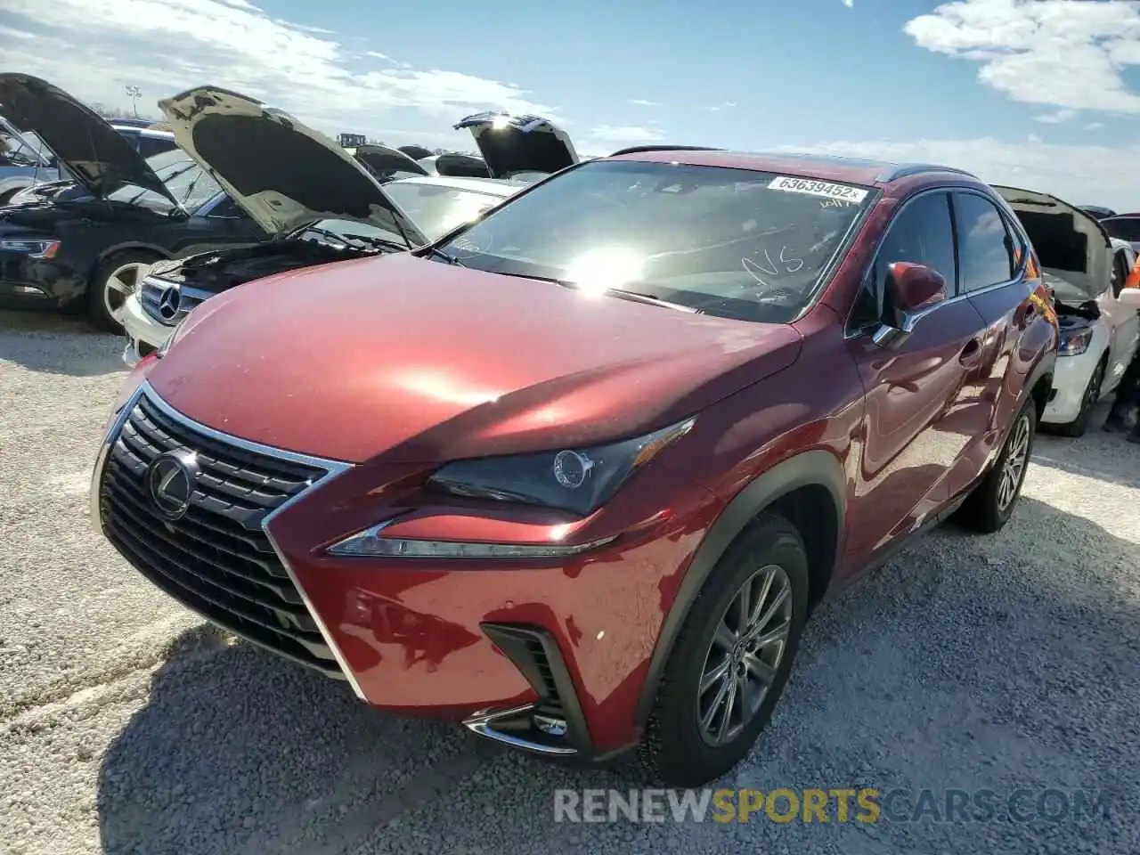 2 Photograph of a damaged car JTJYARBZ1K2127022 LEXUS NX 2019