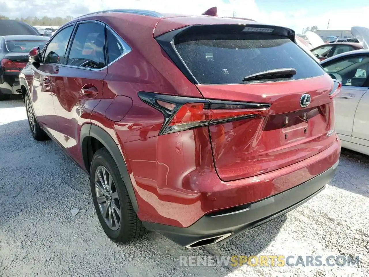 3 Photograph of a damaged car JTJYARBZ1K2127022 LEXUS NX 2019