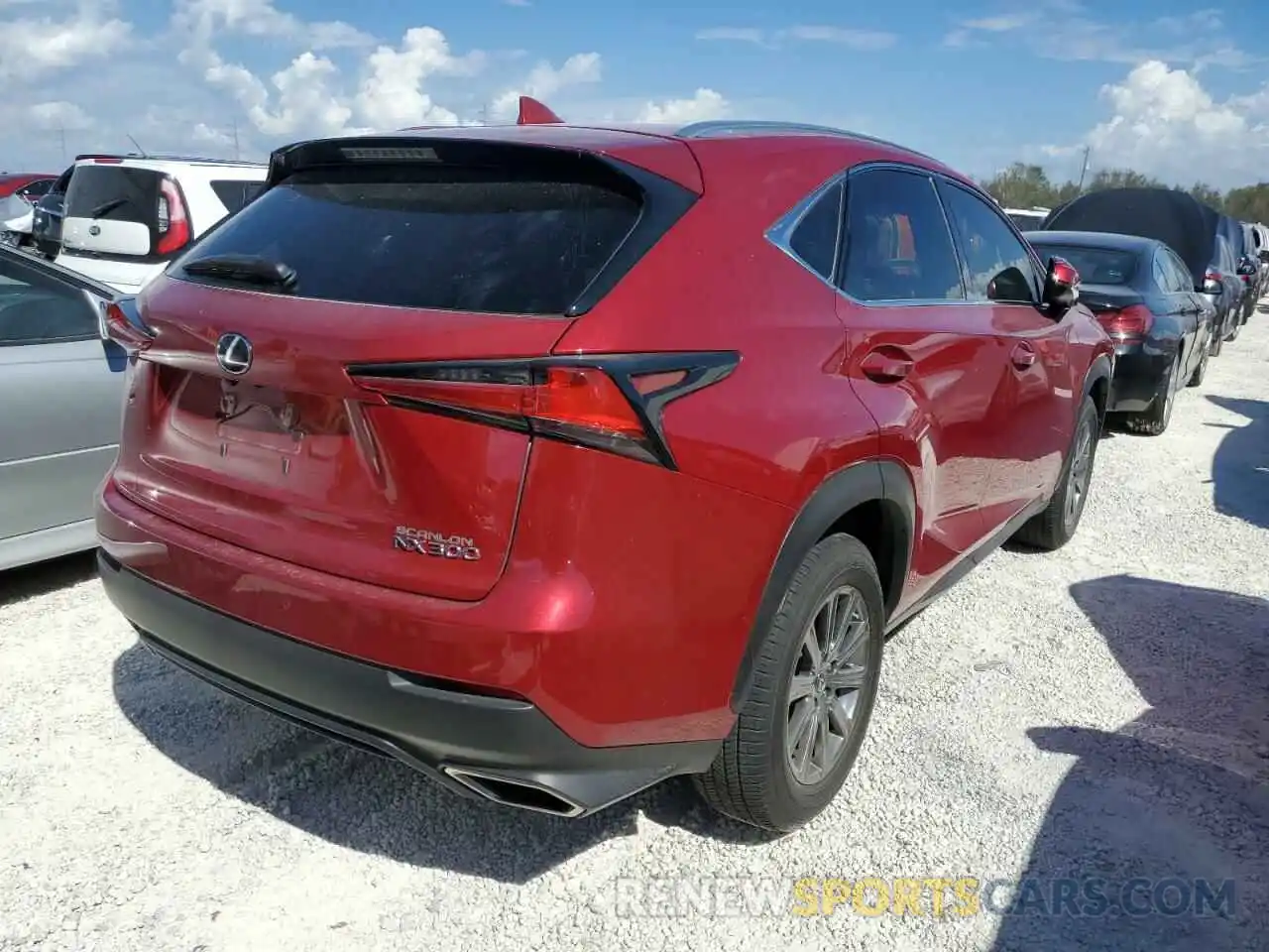 4 Photograph of a damaged car JTJYARBZ1K2127022 LEXUS NX 2019